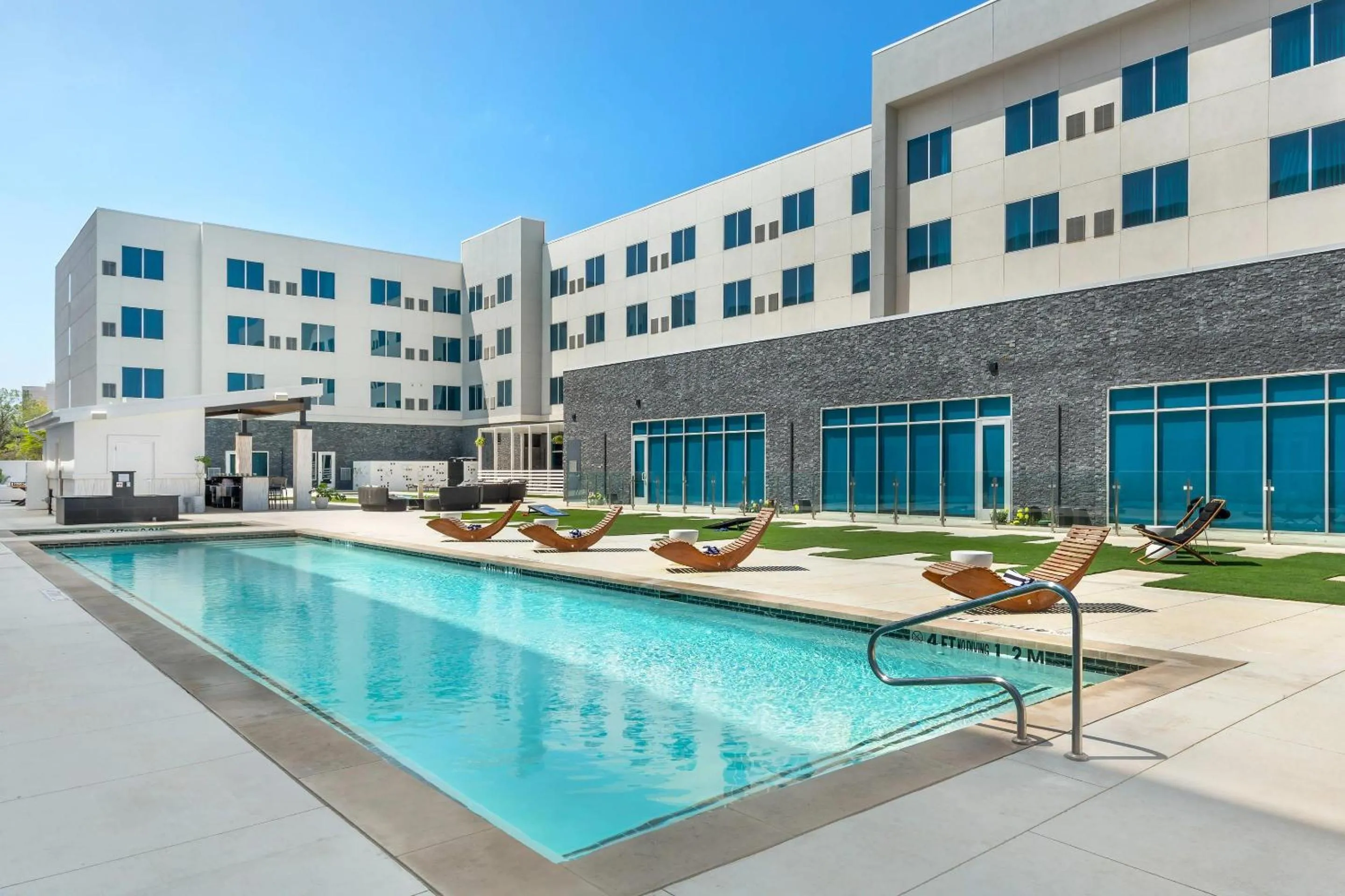 Swimming pool in Cambria Hotel Waco University Riverfront