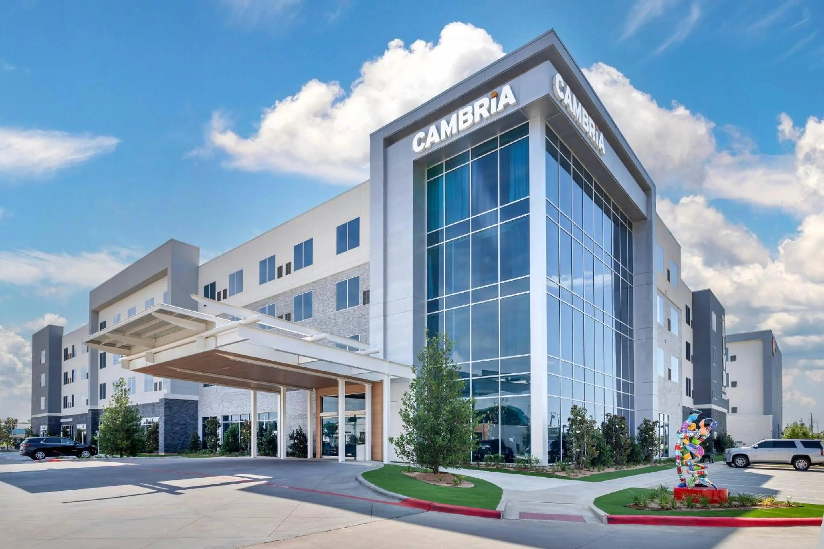 Property building in Cambria Hotel Waco University Riverfront