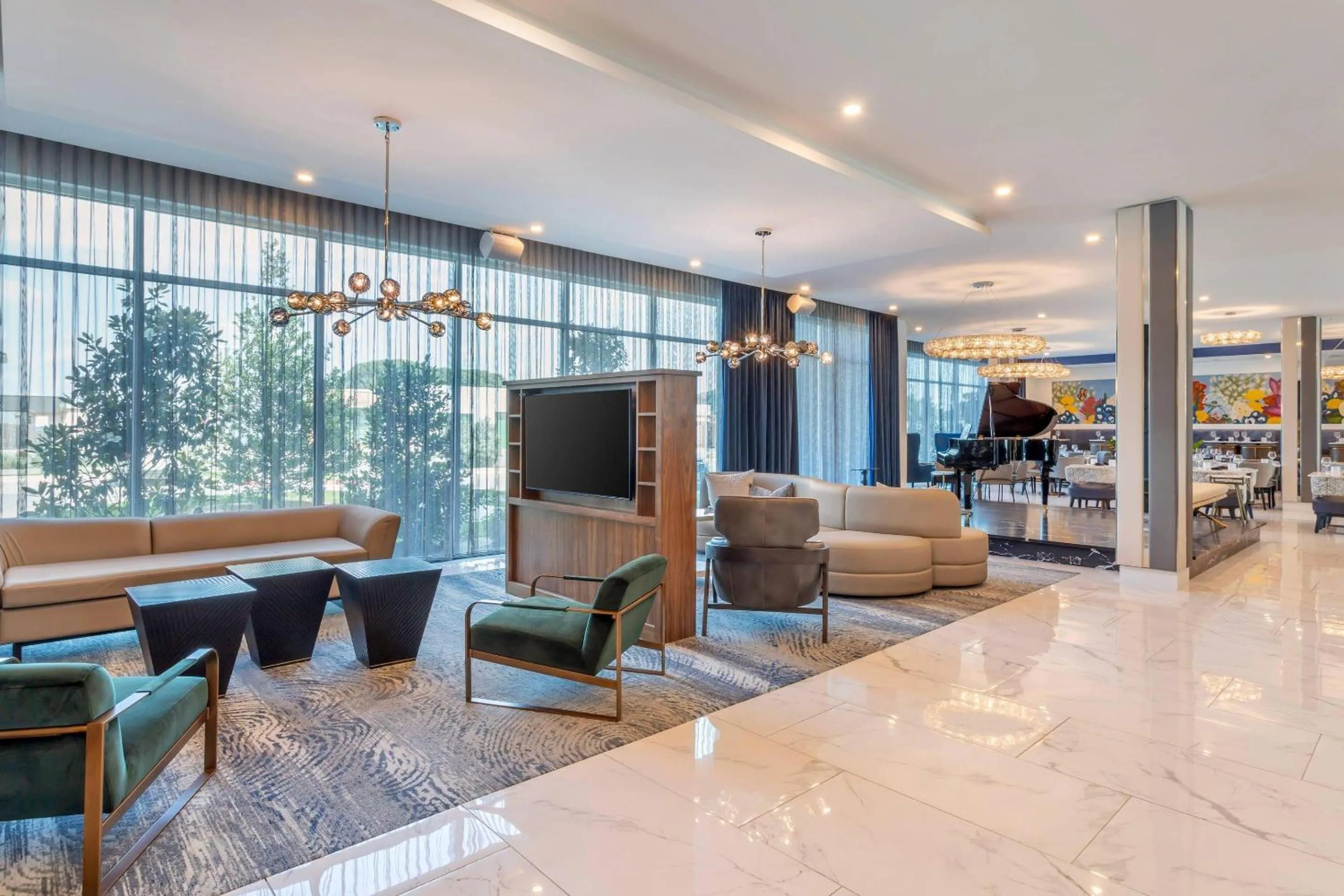 Restaurant/places to eat in Cambria Hotel Waco University Riverfront