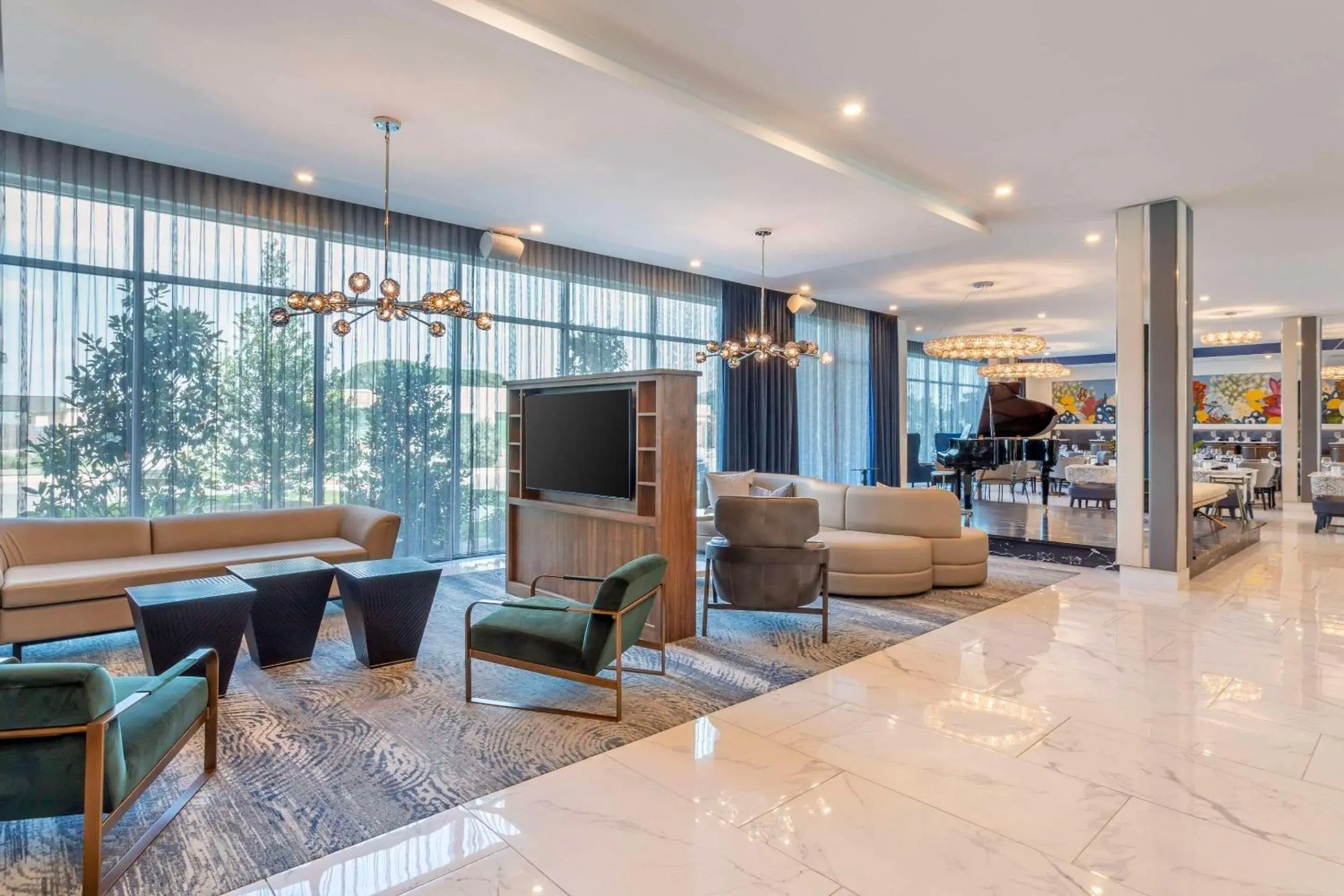 Lounge or bar in Cambria Hotel Waco University Riverfront Lounge or bar in Cambria Hotel Waco University Riverfront