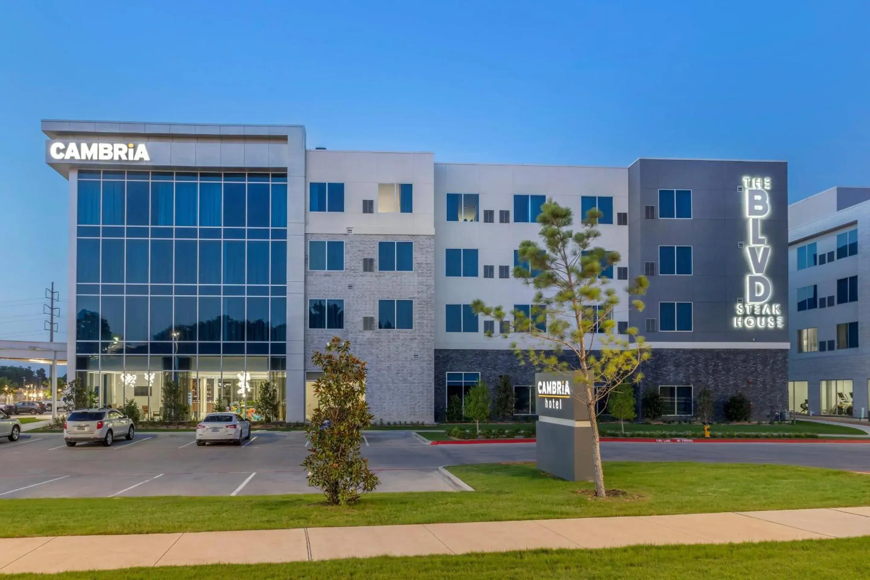 Property building in Cambria Hotel Waco University Riverfront Property building in Cambria Hotel Waco University Riverfront