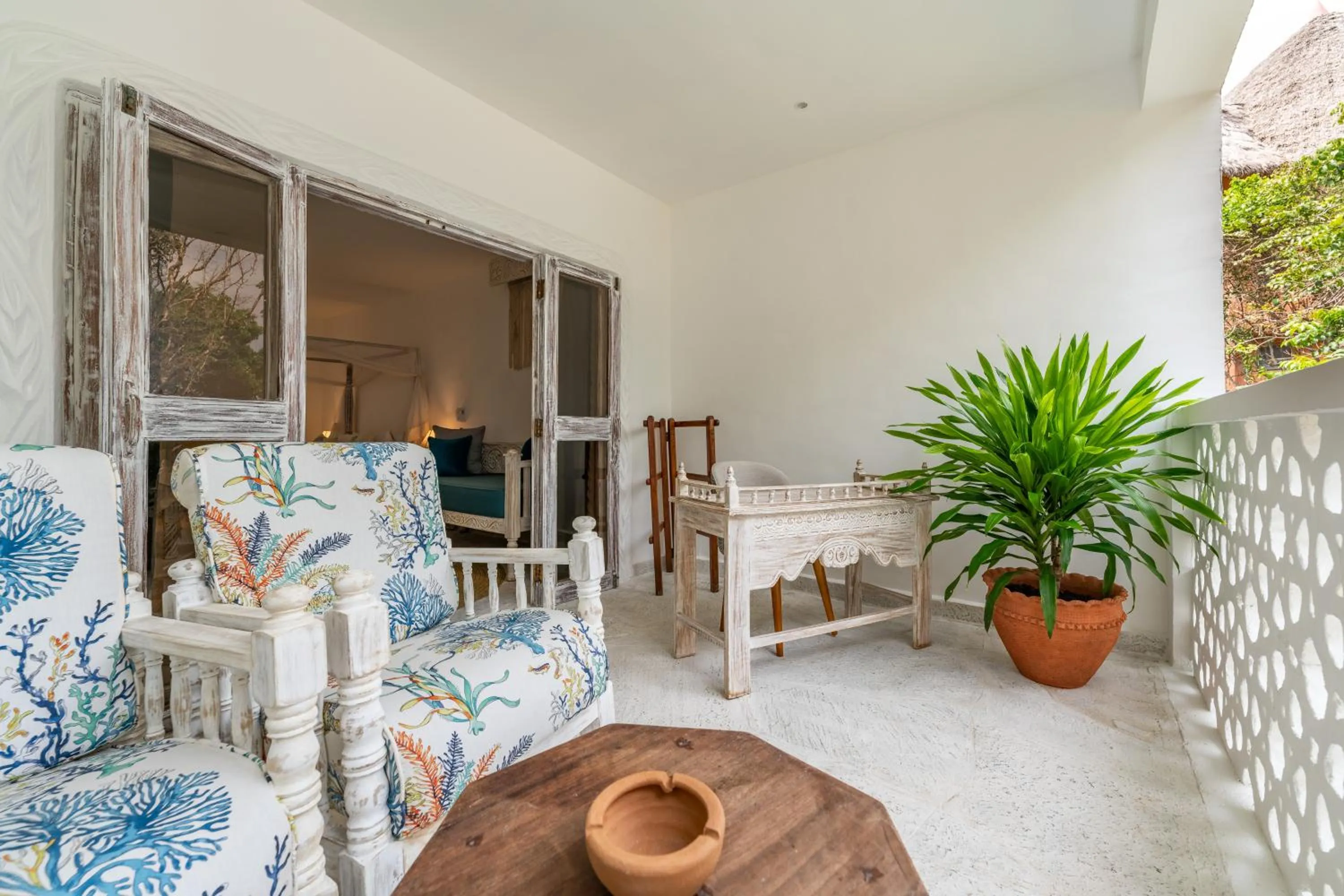 Patio in Chale Island Resort