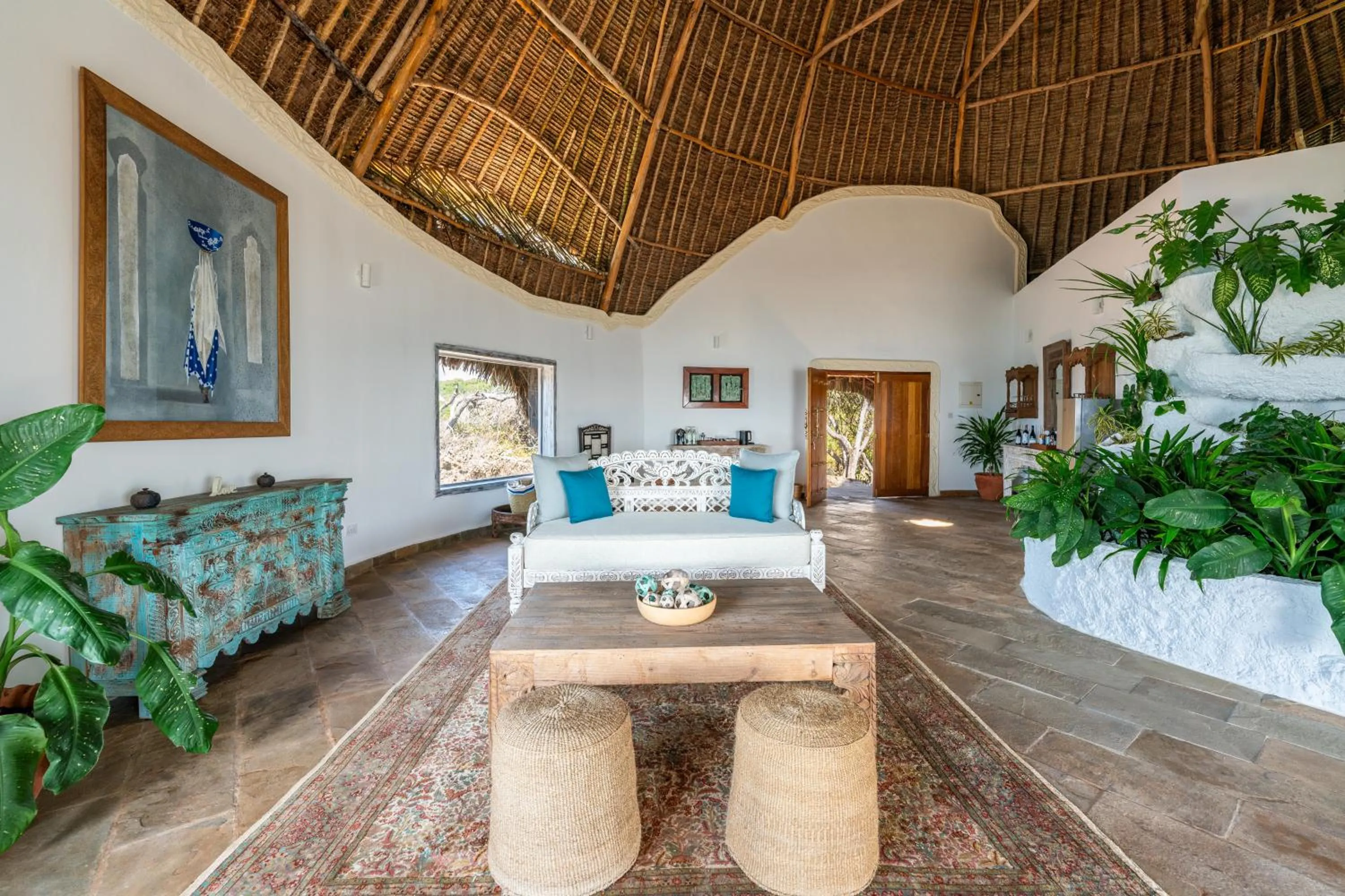Living room in Chale Island Resort