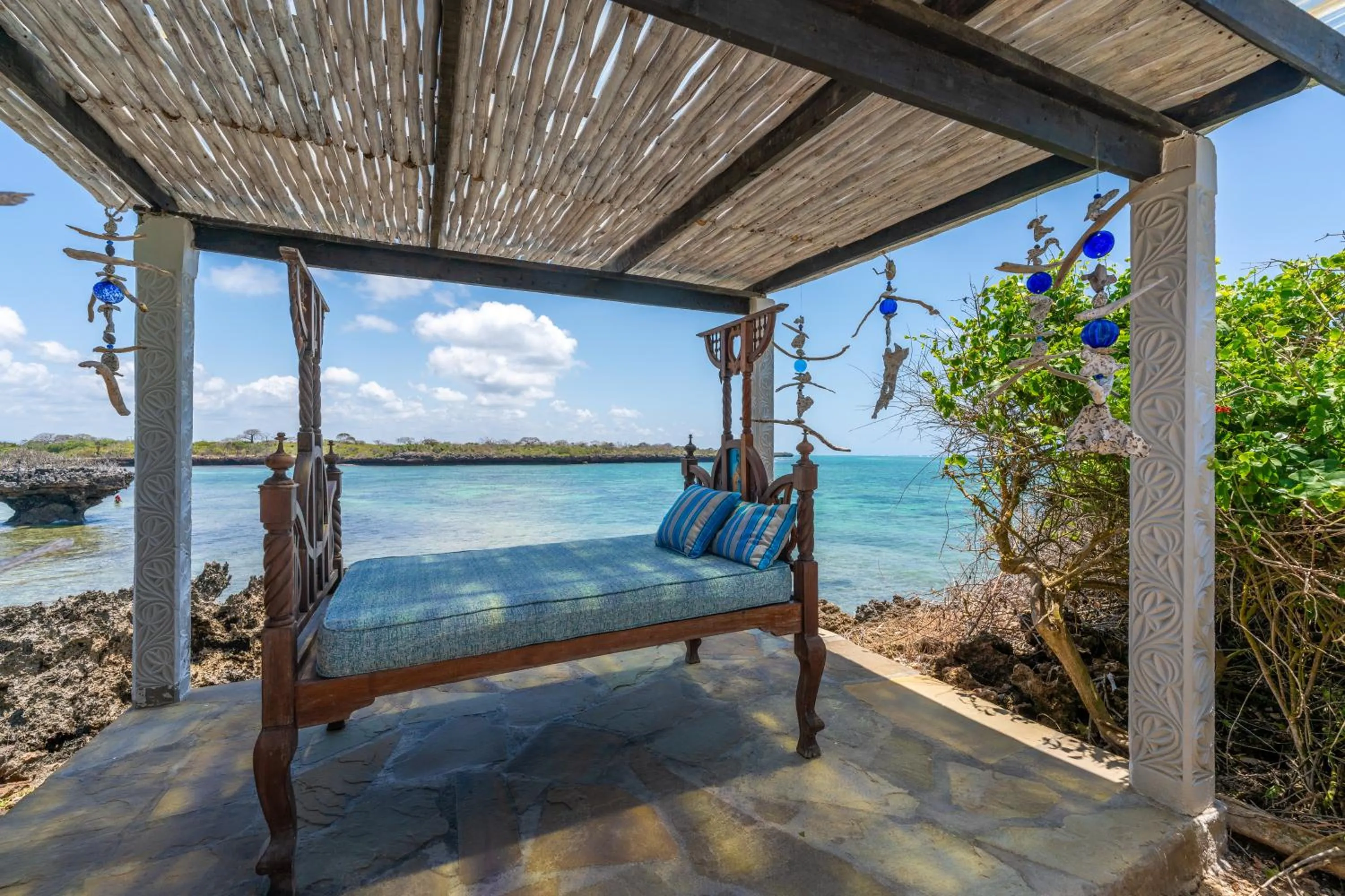 Patio in Chale Island Resort