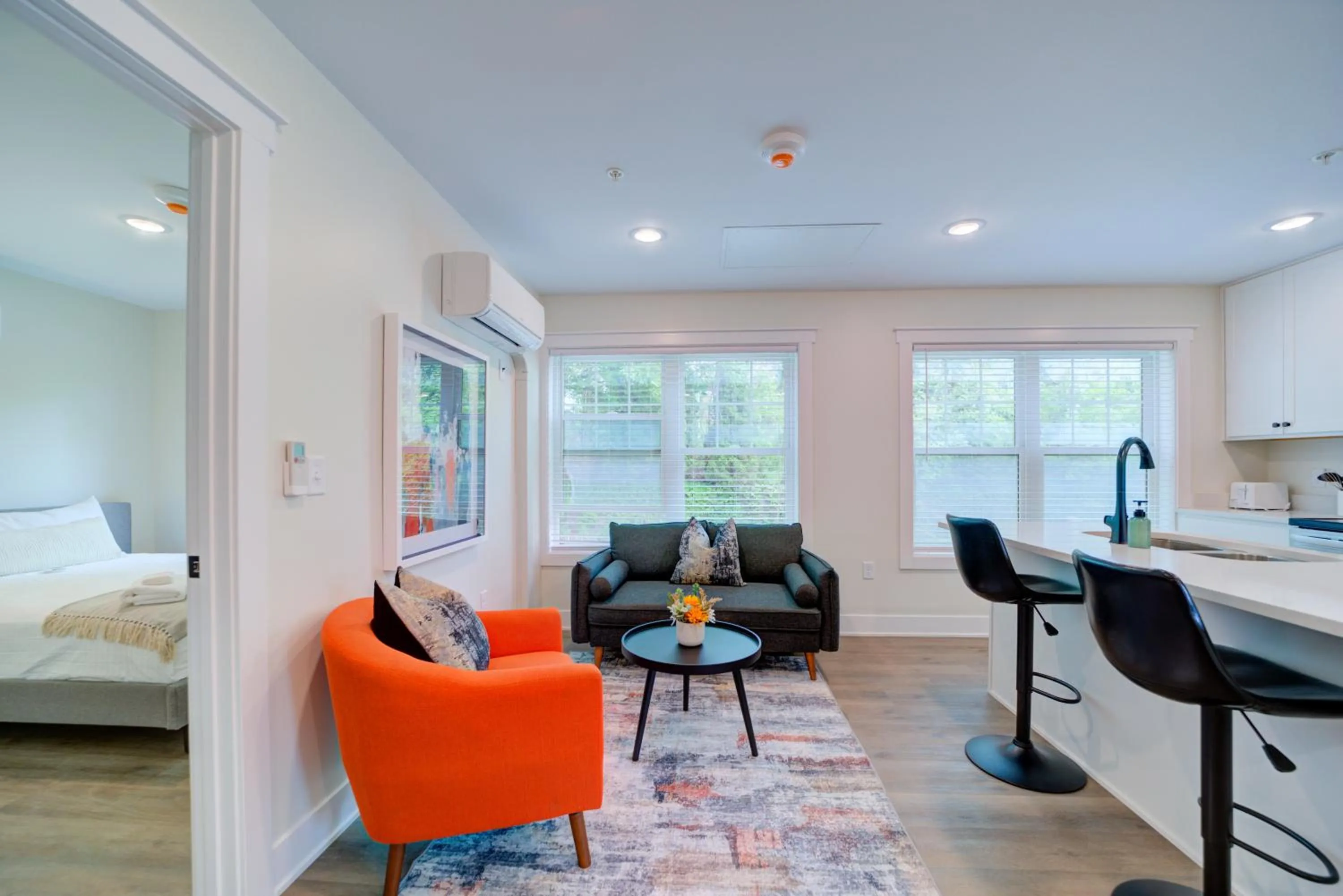 Bed in DreamStay on Clay