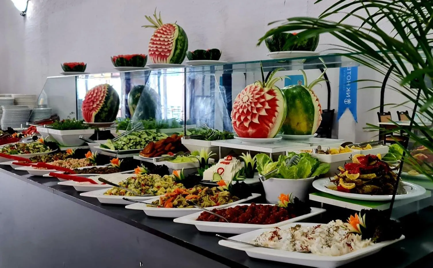 Buffet breakfast in Club Tropical Beach Hotel - All Inclusive