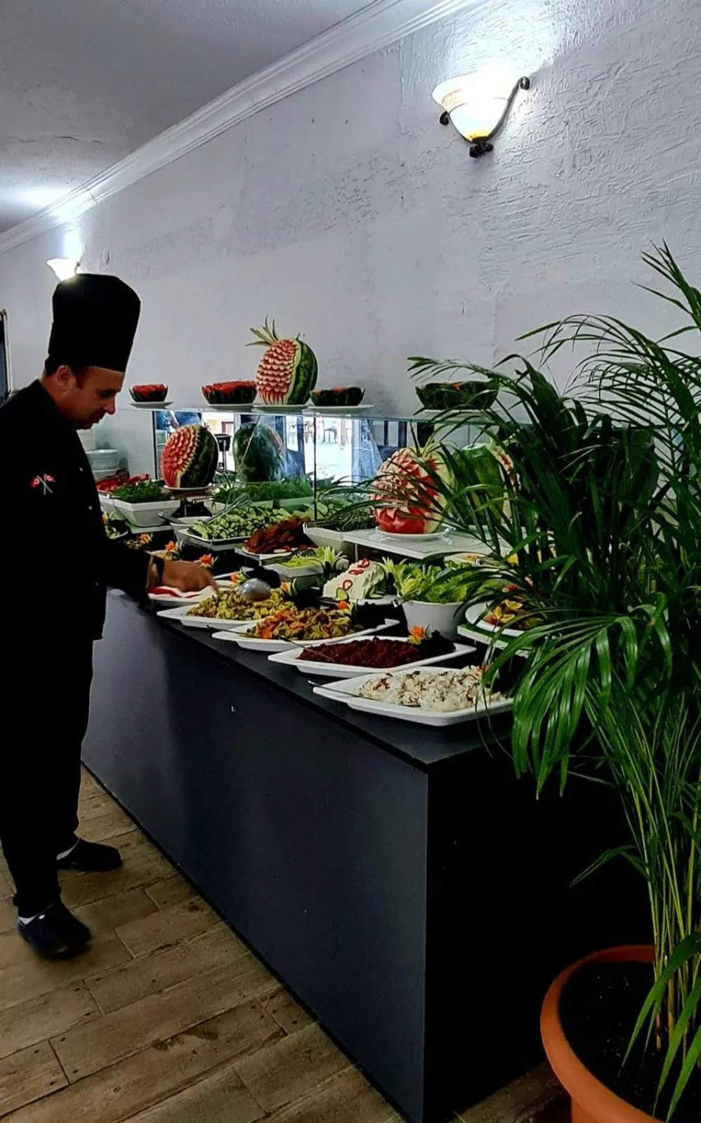 Buffet breakfast in Club Tropical Beach Hotel - All Inclusive