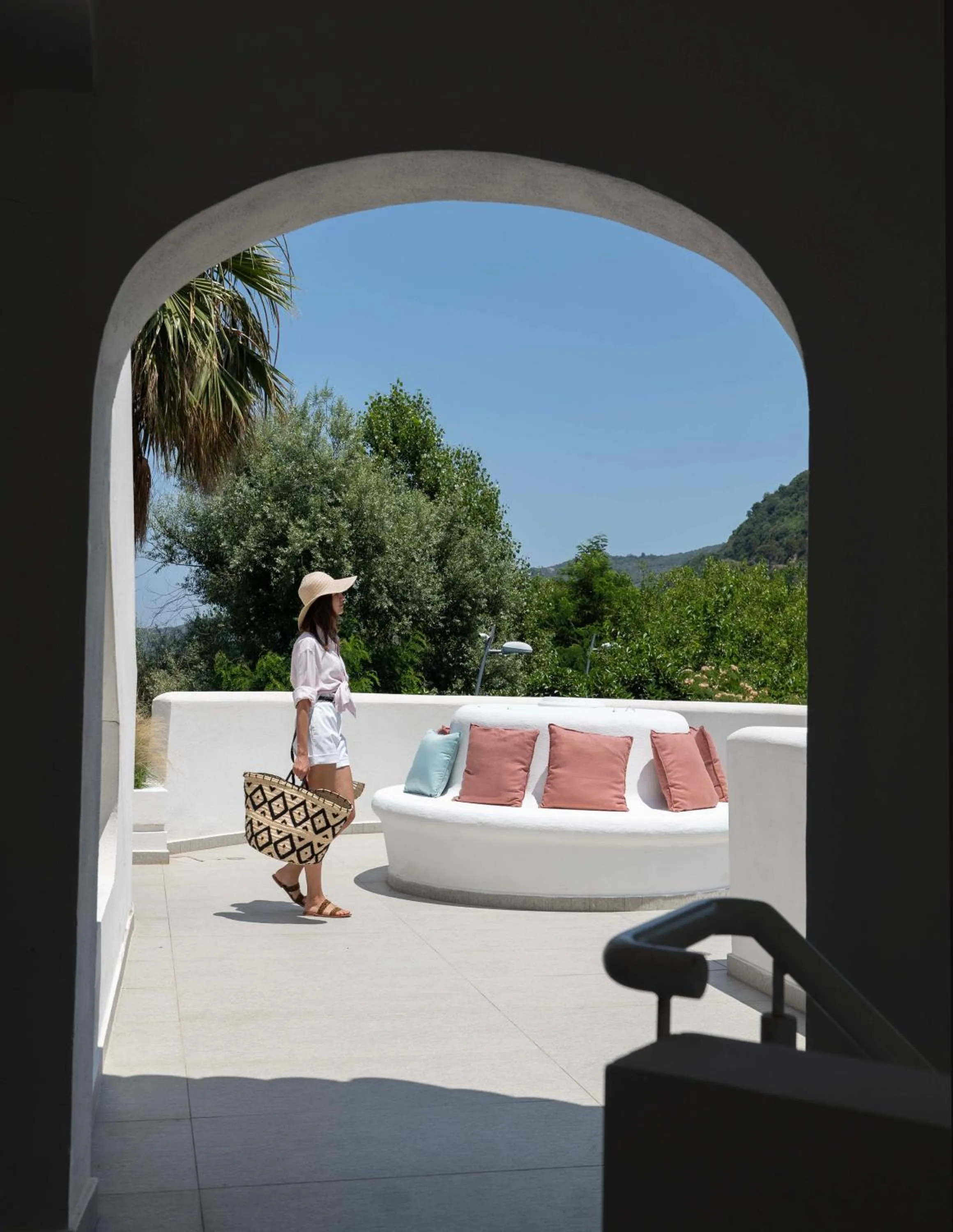 Patio in Infinity Resort Tropea