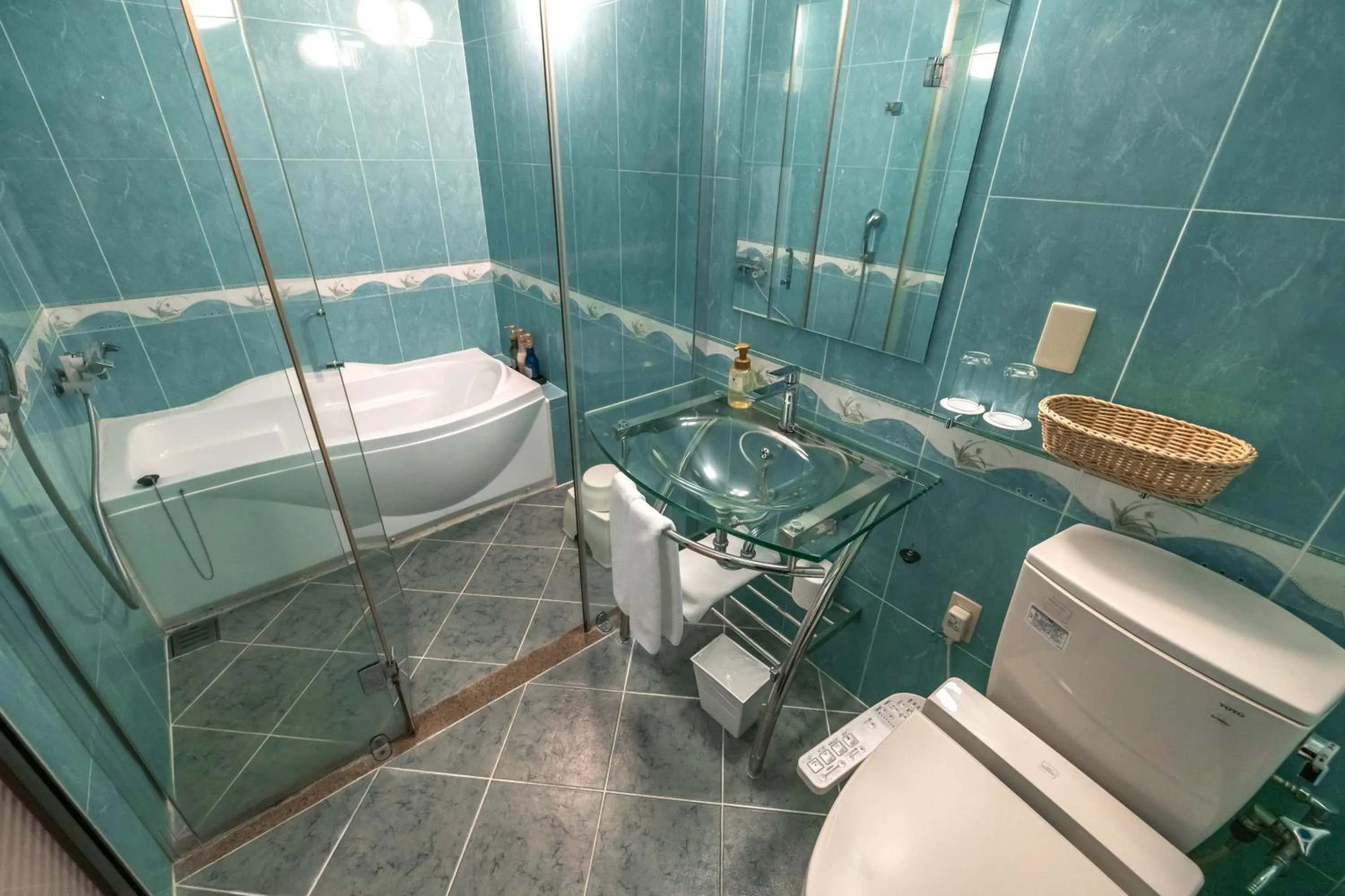 Bathroom in Best Western Okinawa Kouki Beach