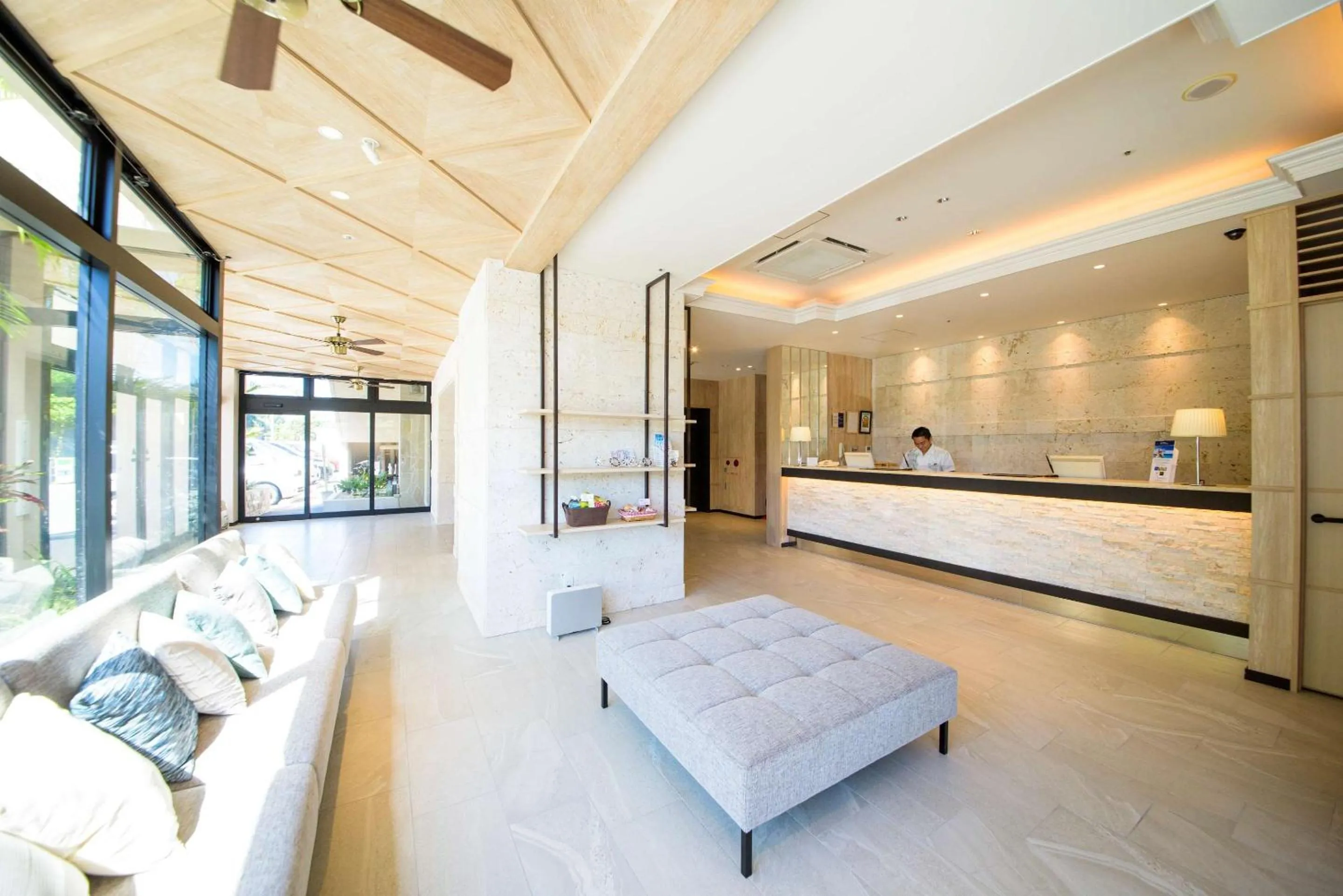 Lobby or reception in Best Western Okinawa Kouki Beach