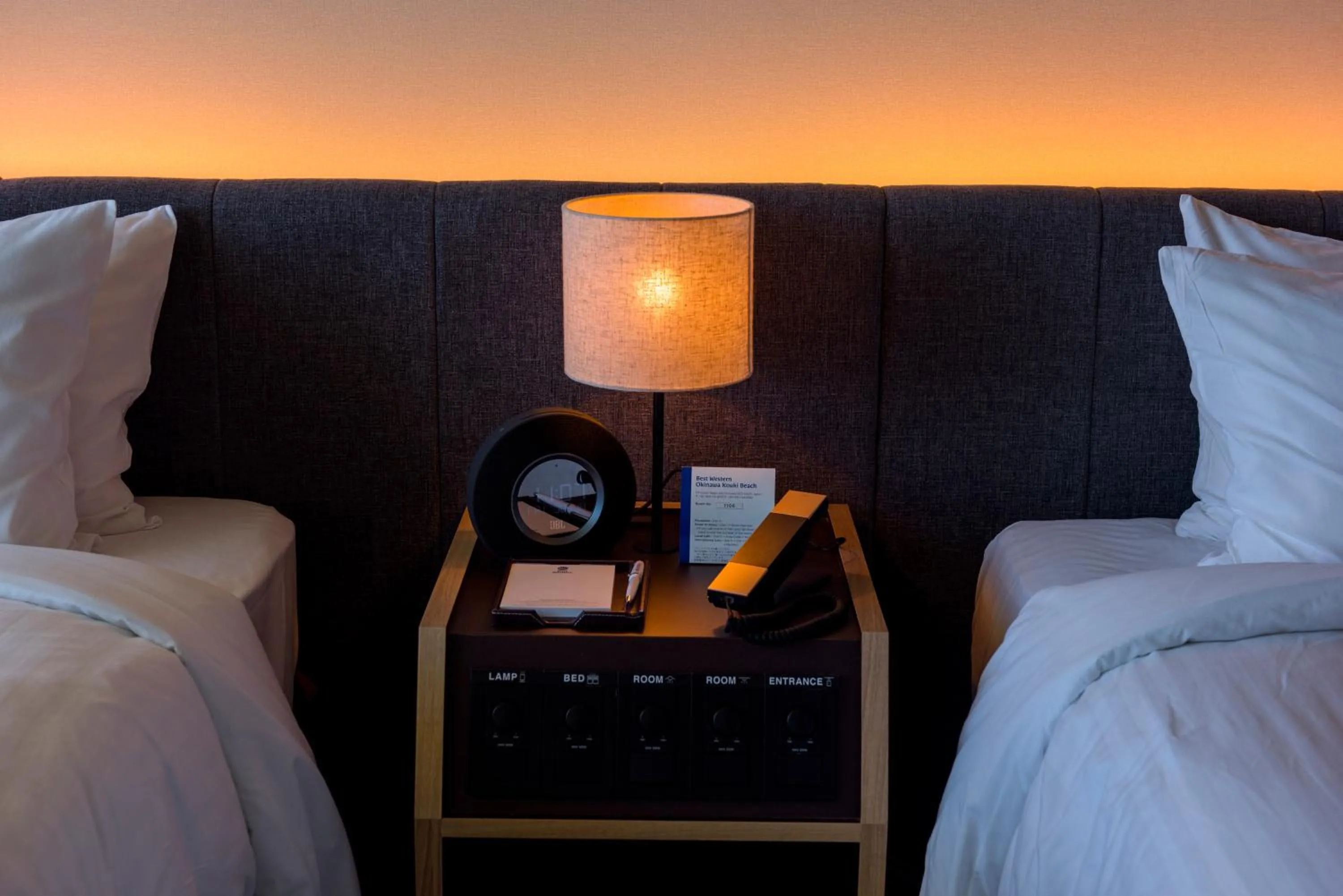 Photo of the whole room, Bed in Best Western Okinawa Kouki Beach