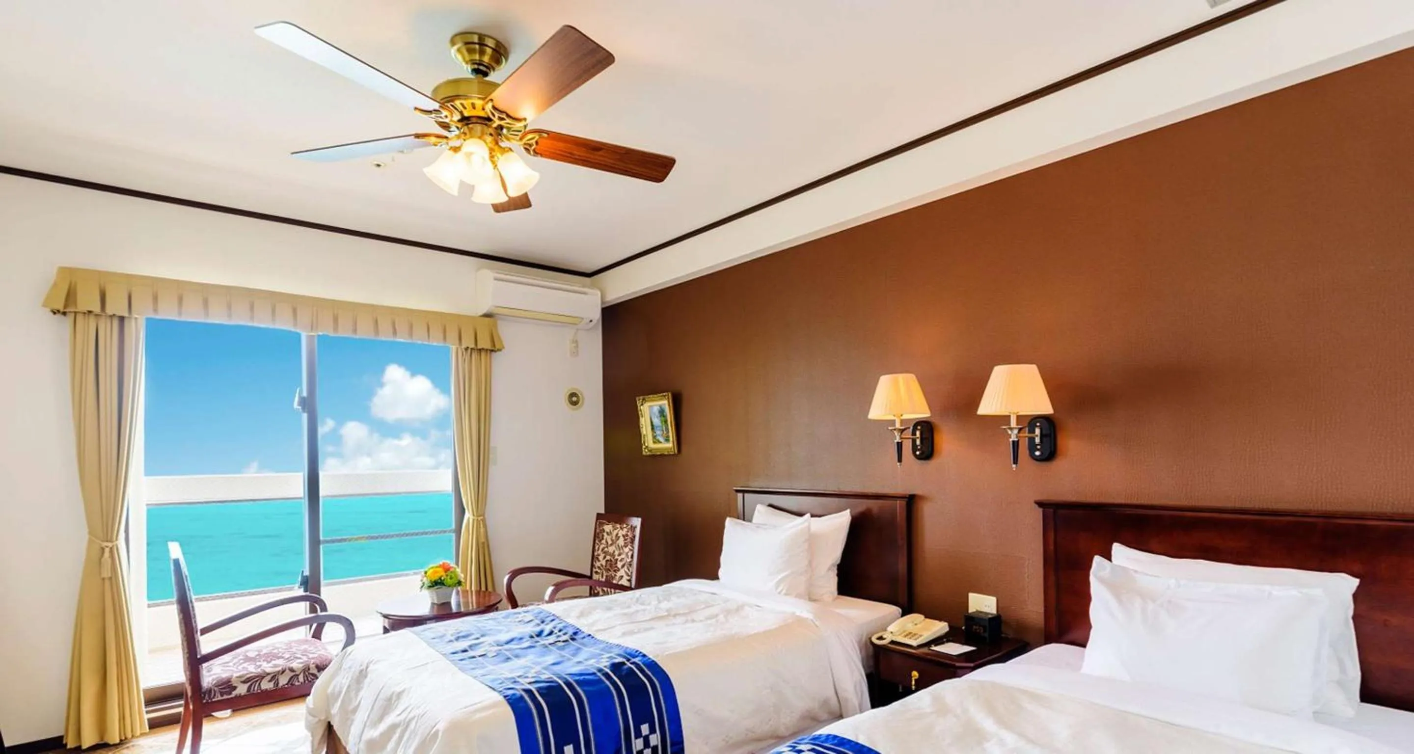 Photo of the whole room, Bed in Best Western Okinawa Kouki Beach
