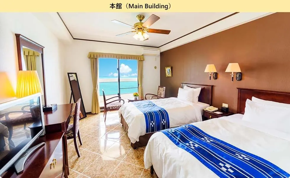Photo of the whole room, Bed in Best Western Okinawa Kouki Beach