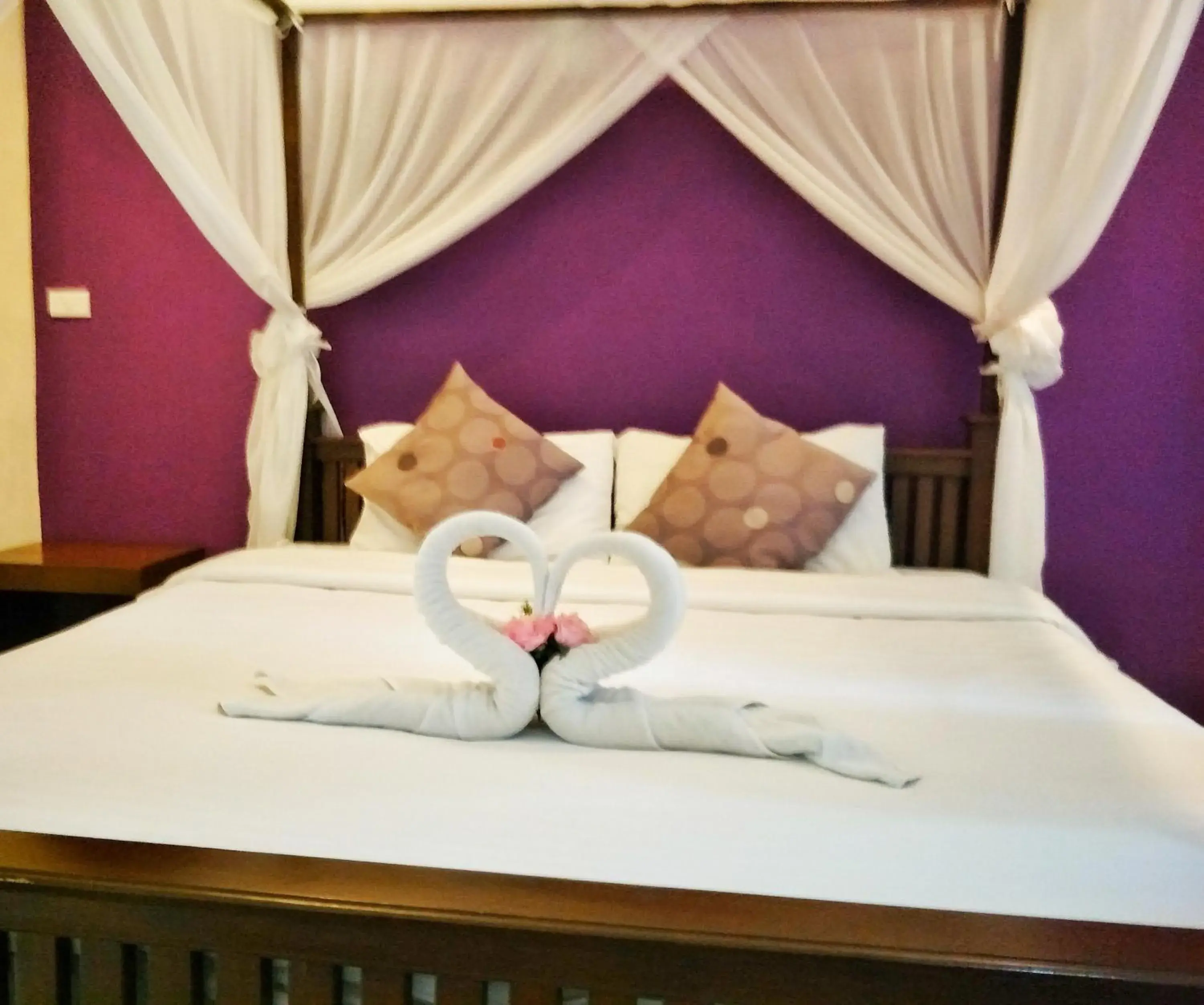 Bed in Blue House Sukhothai Bed in Blue House Sukhothai