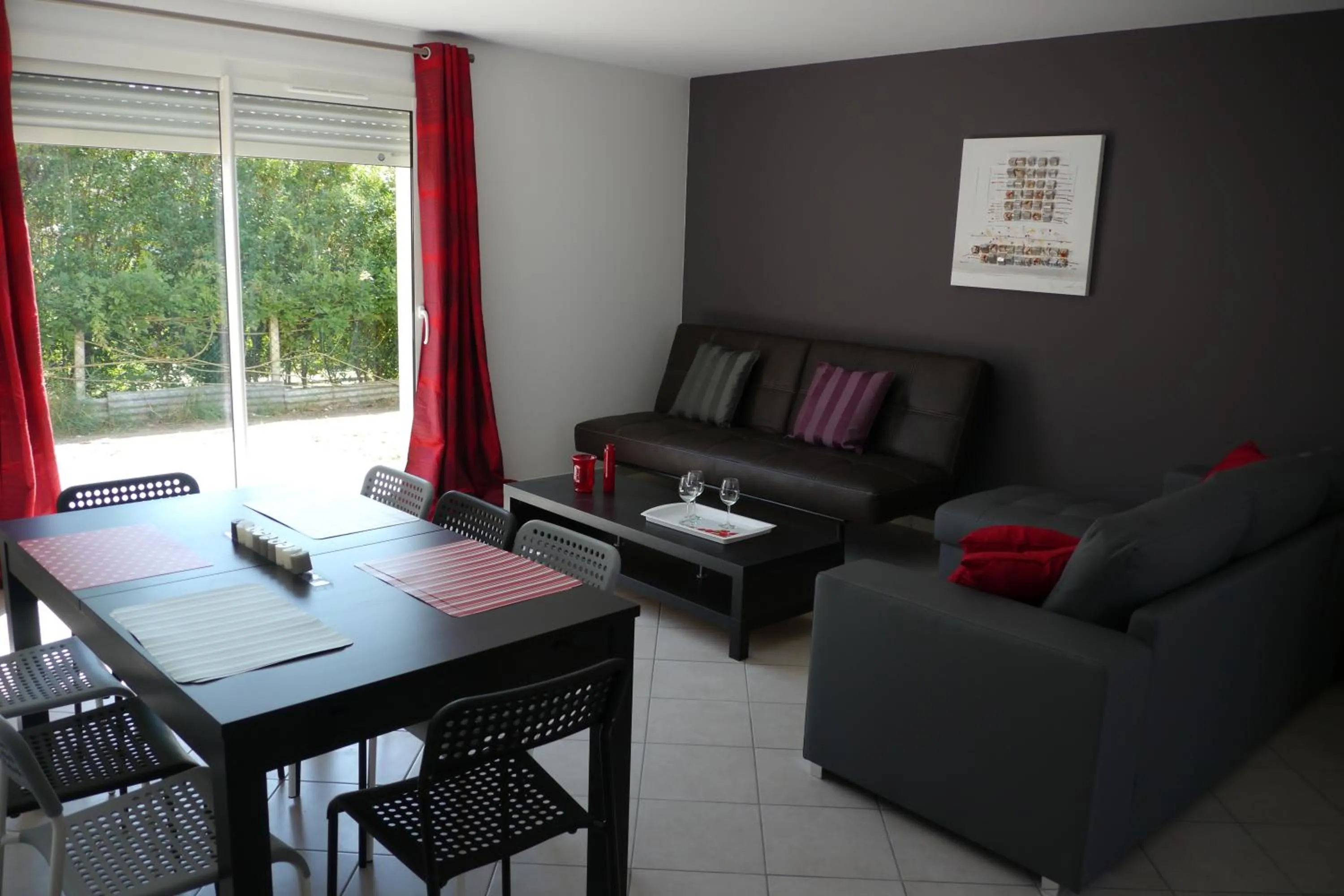 Living room in La Résidence Les Grands Vignobles