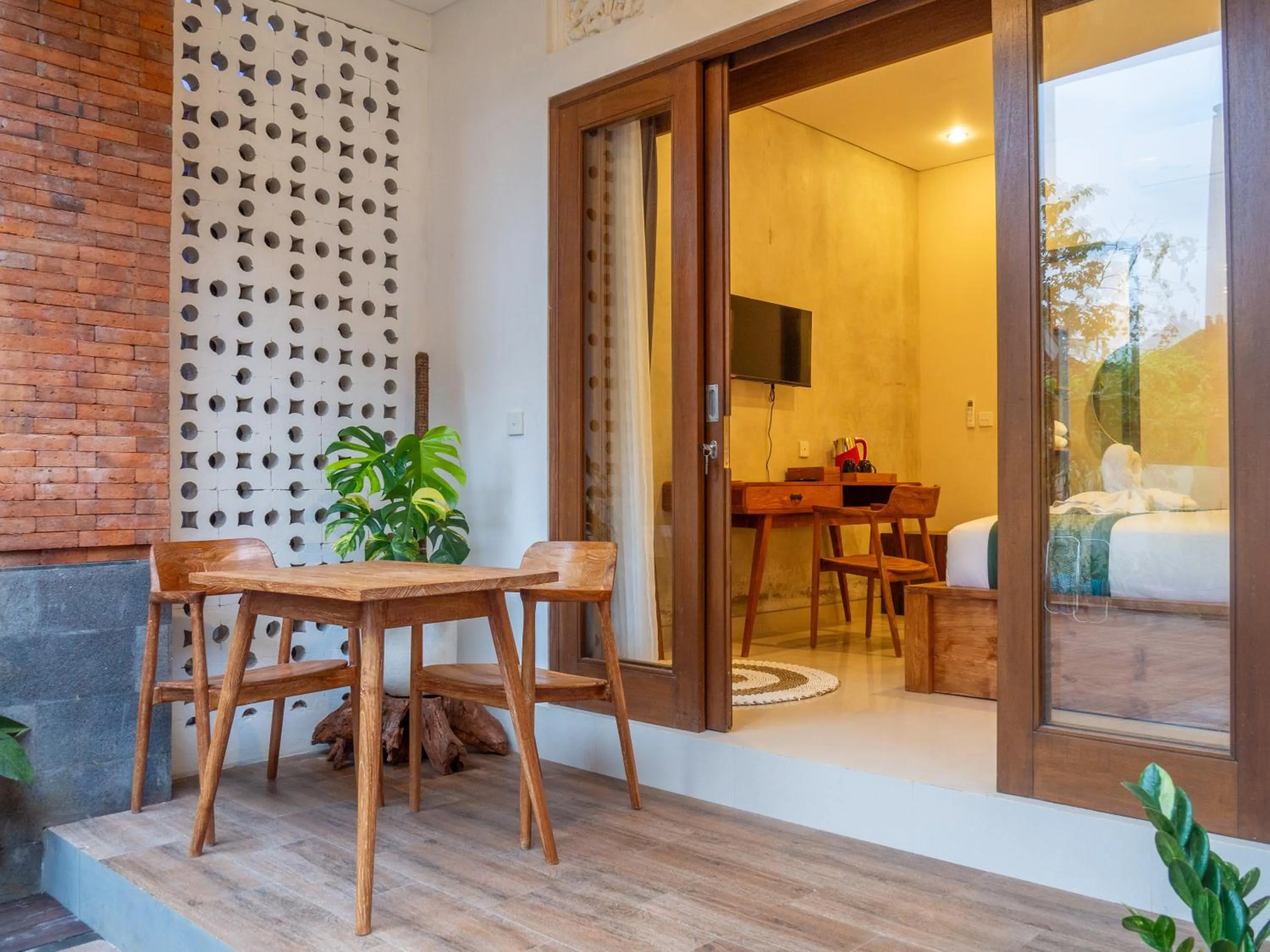 Balcony/Terrace in Arumasta Ubud