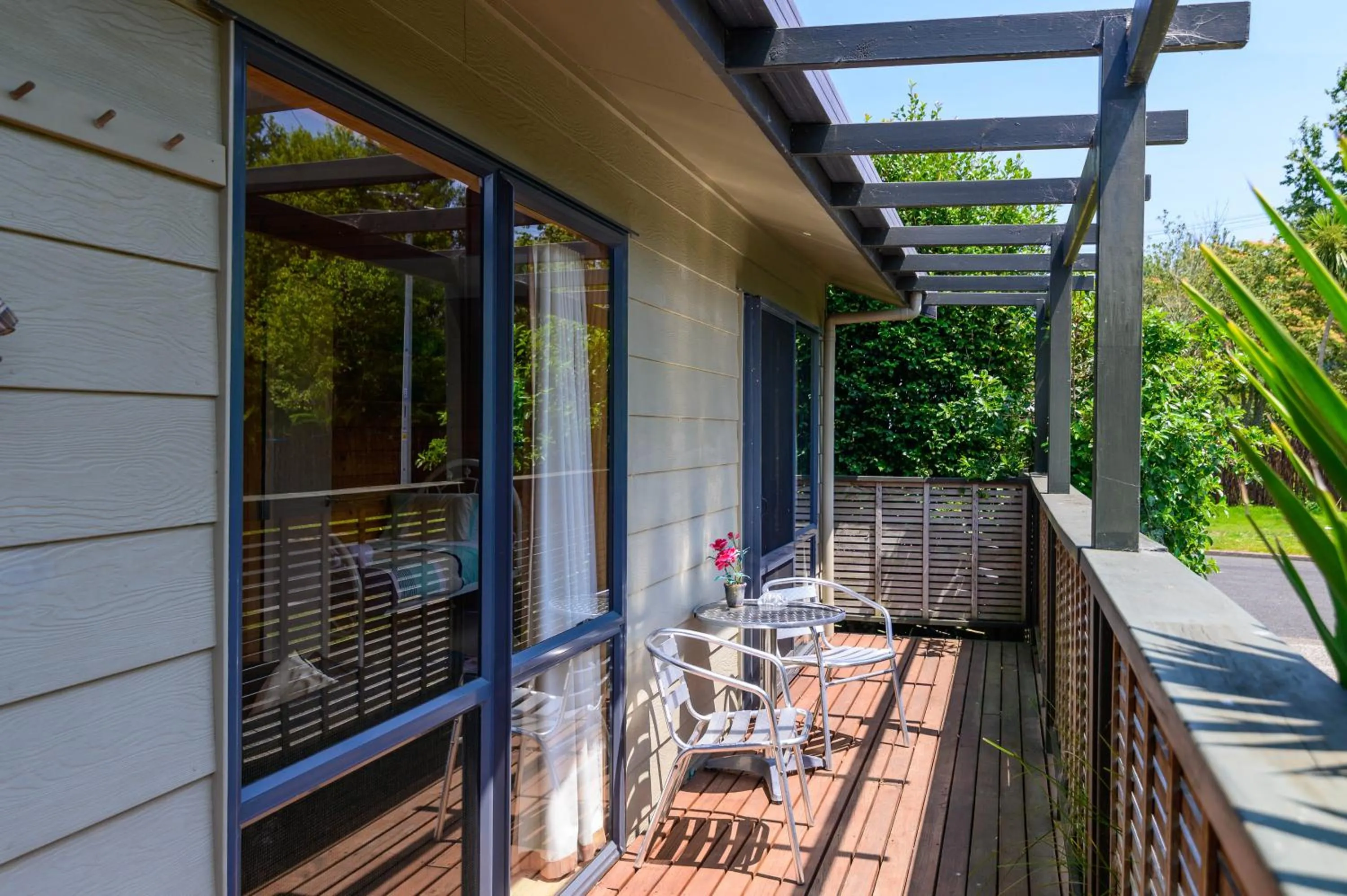 Balcony/Terrace in Ngongotaha Lakeside Lodge