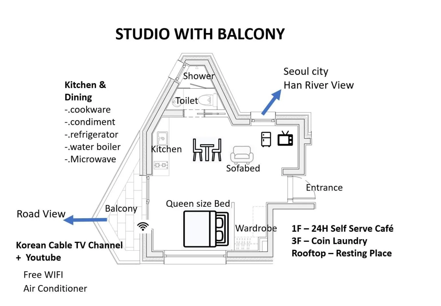 Floor plan in Space in Blackstone