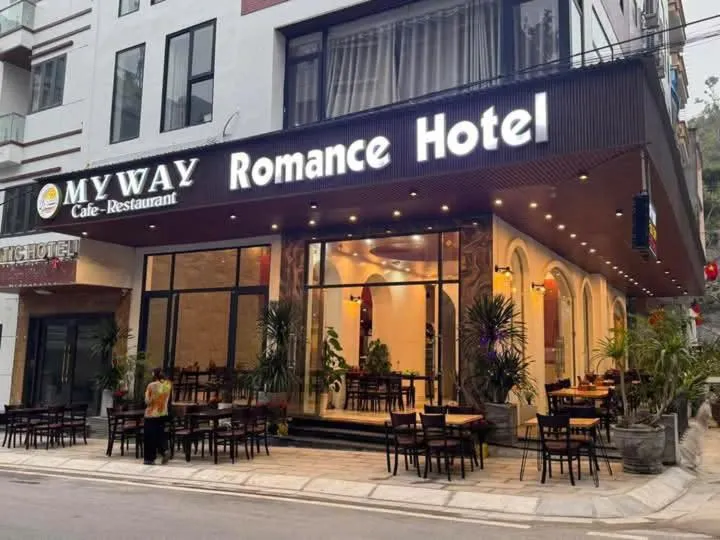 Property logo or sign in Romance hotel