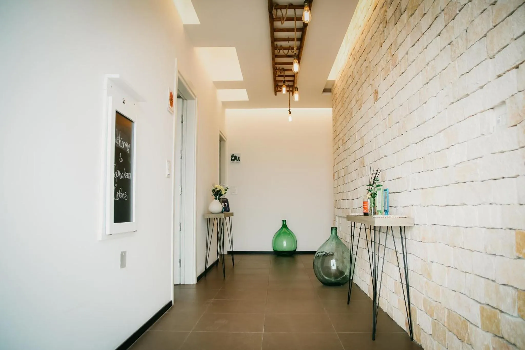 Decorative detail in B&B Copacabana Colors