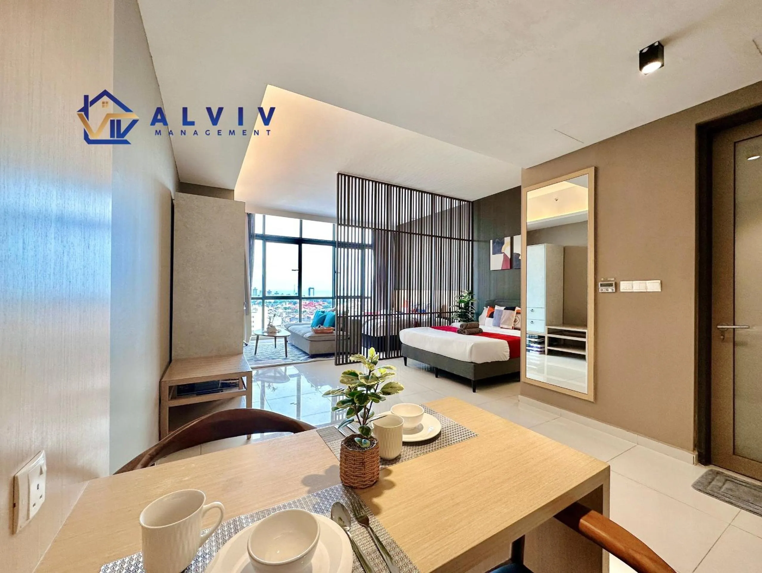 Bed in 4 Star Family Suite Jonker by Alviv