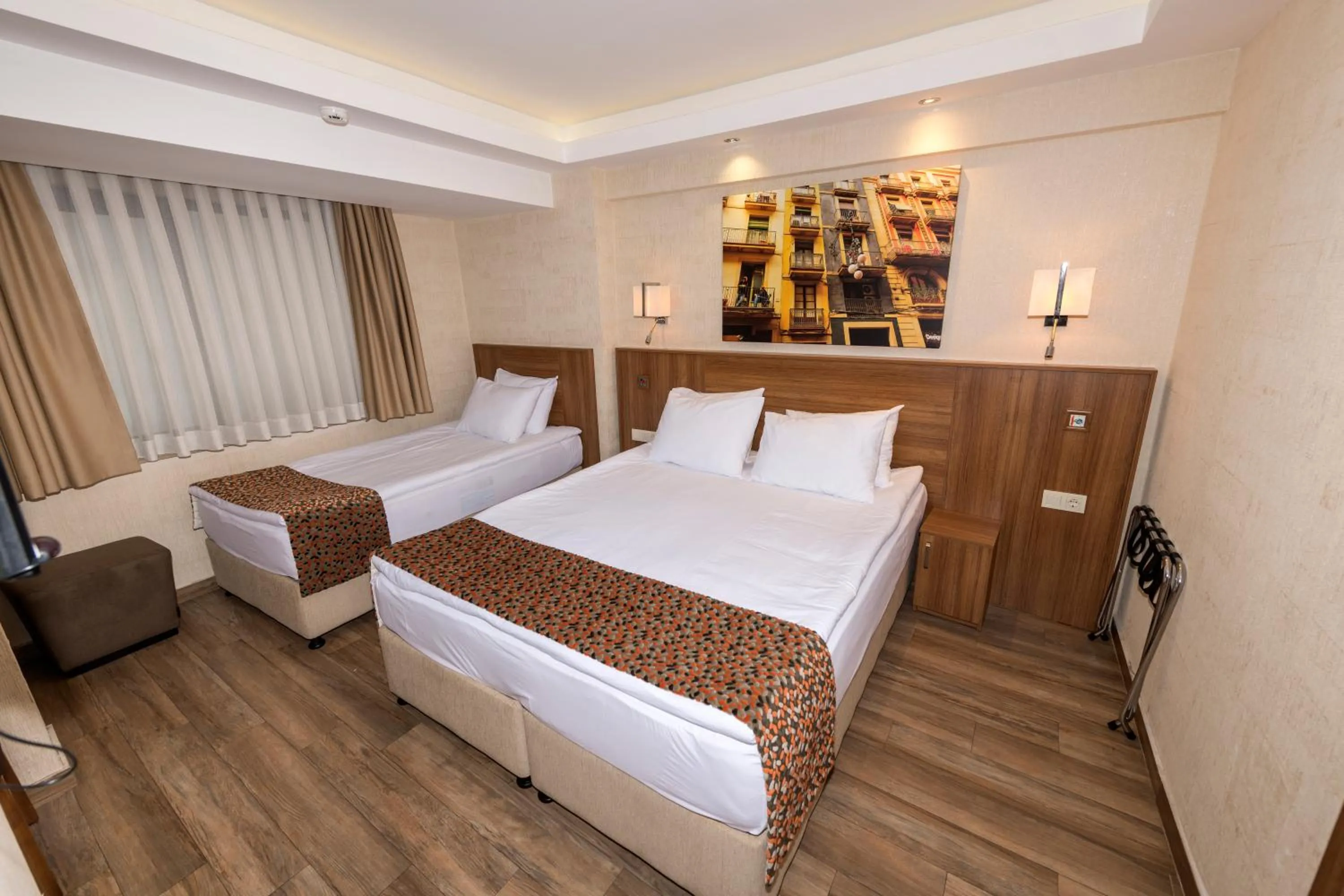 Photo of the whole room, Bed in BGuest Hotel & Residence