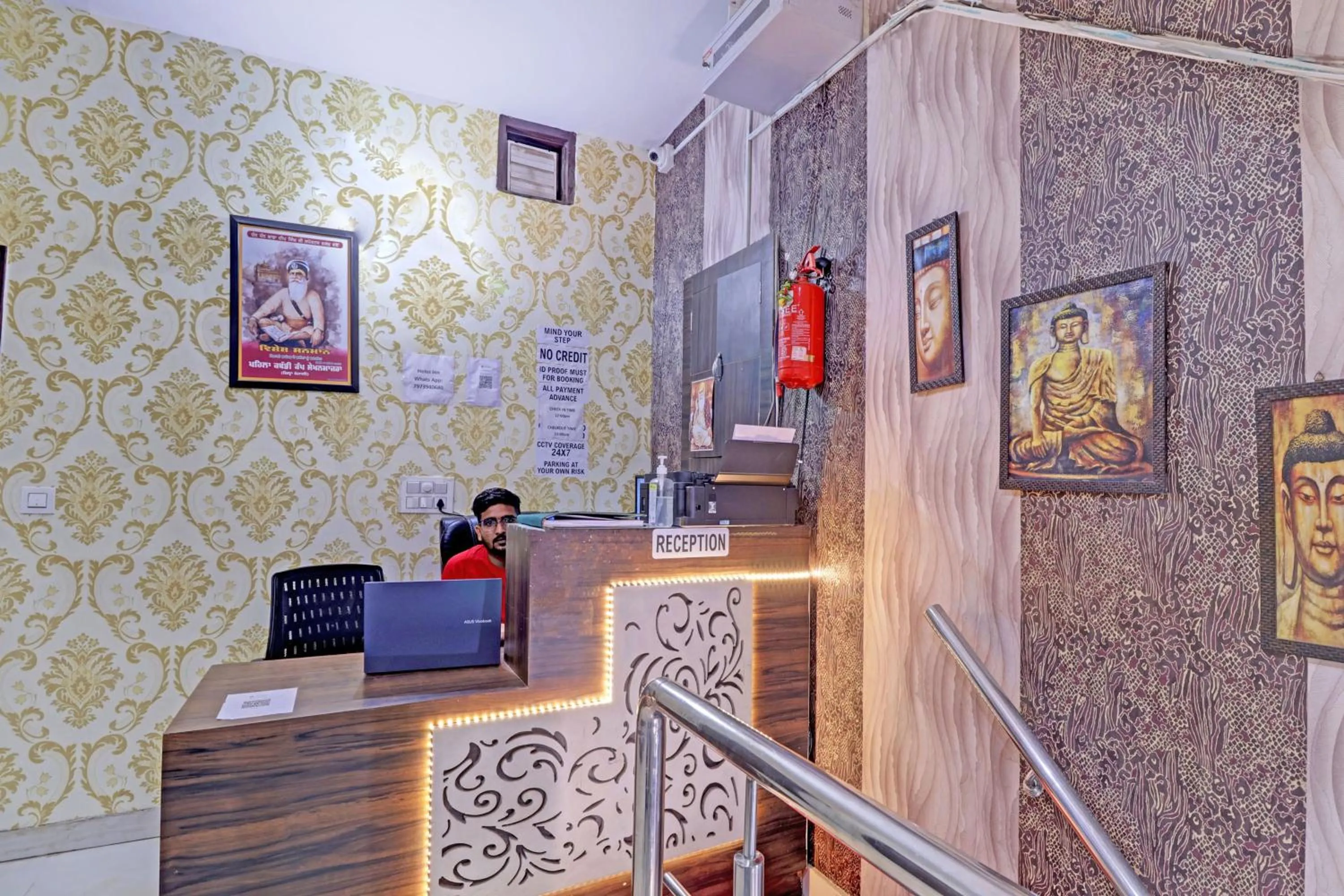 Lobby or reception in Hotel O Inn