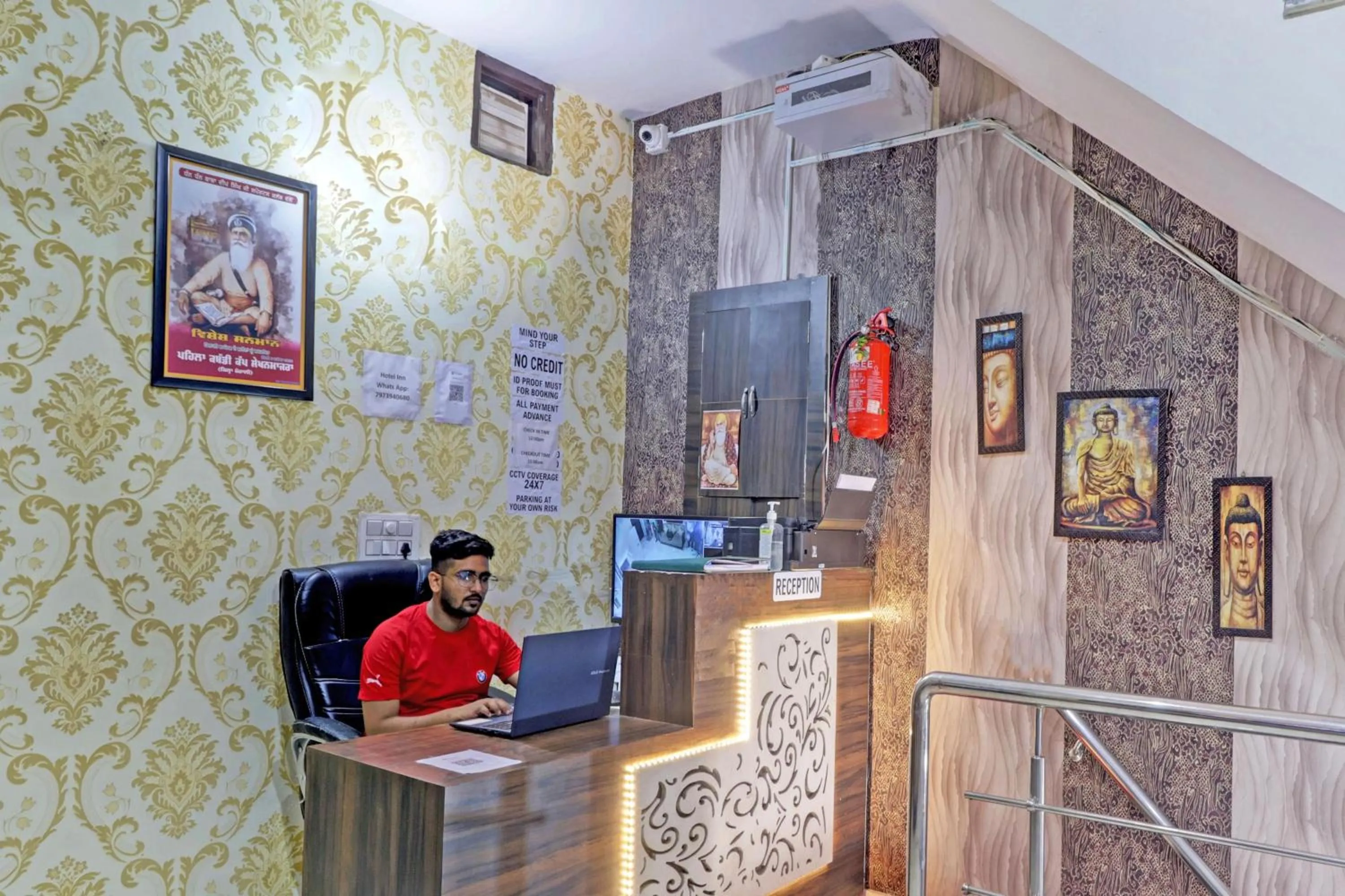 Lobby or reception in Hotel O Inn