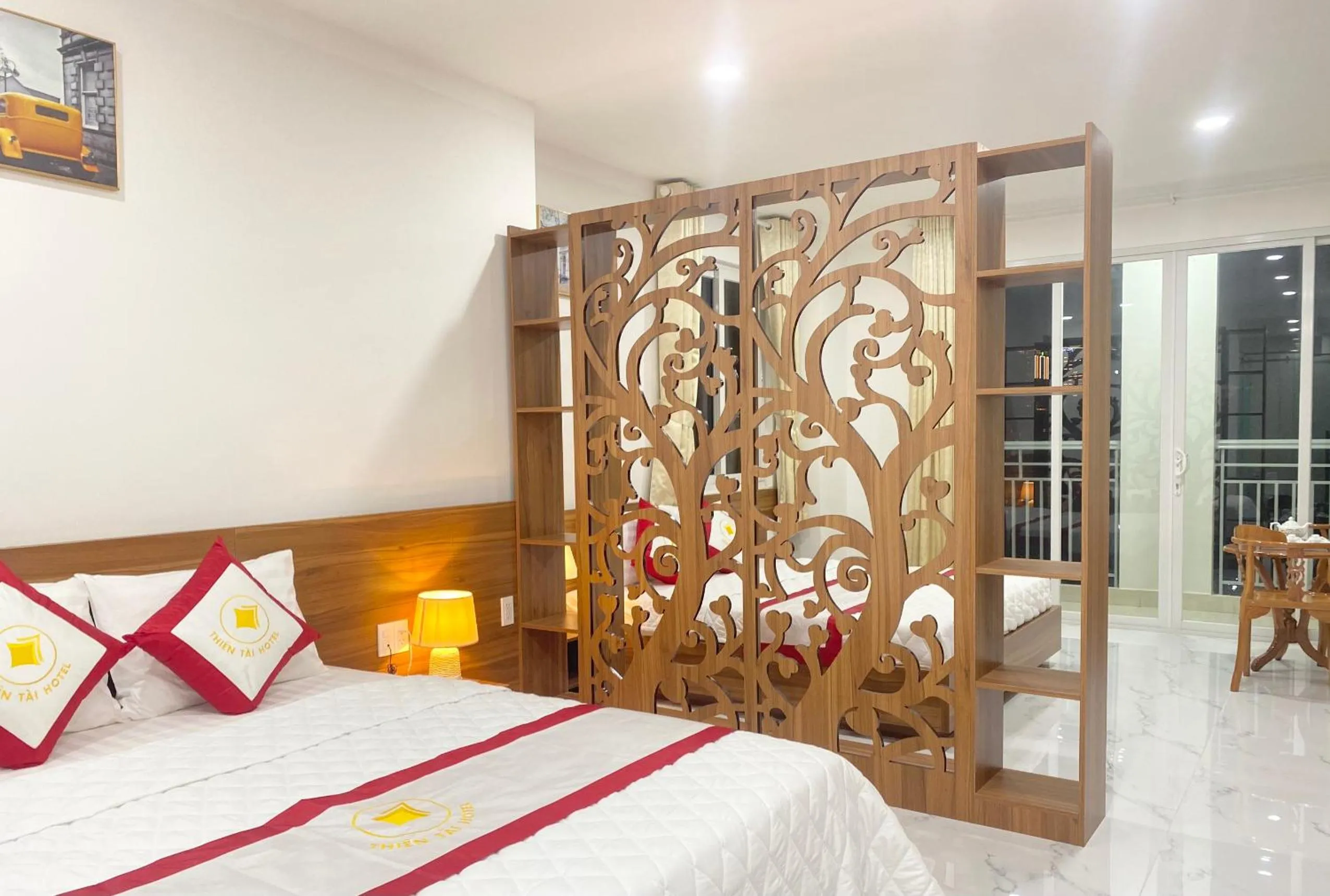 Bed in Thiên Tài Hotel