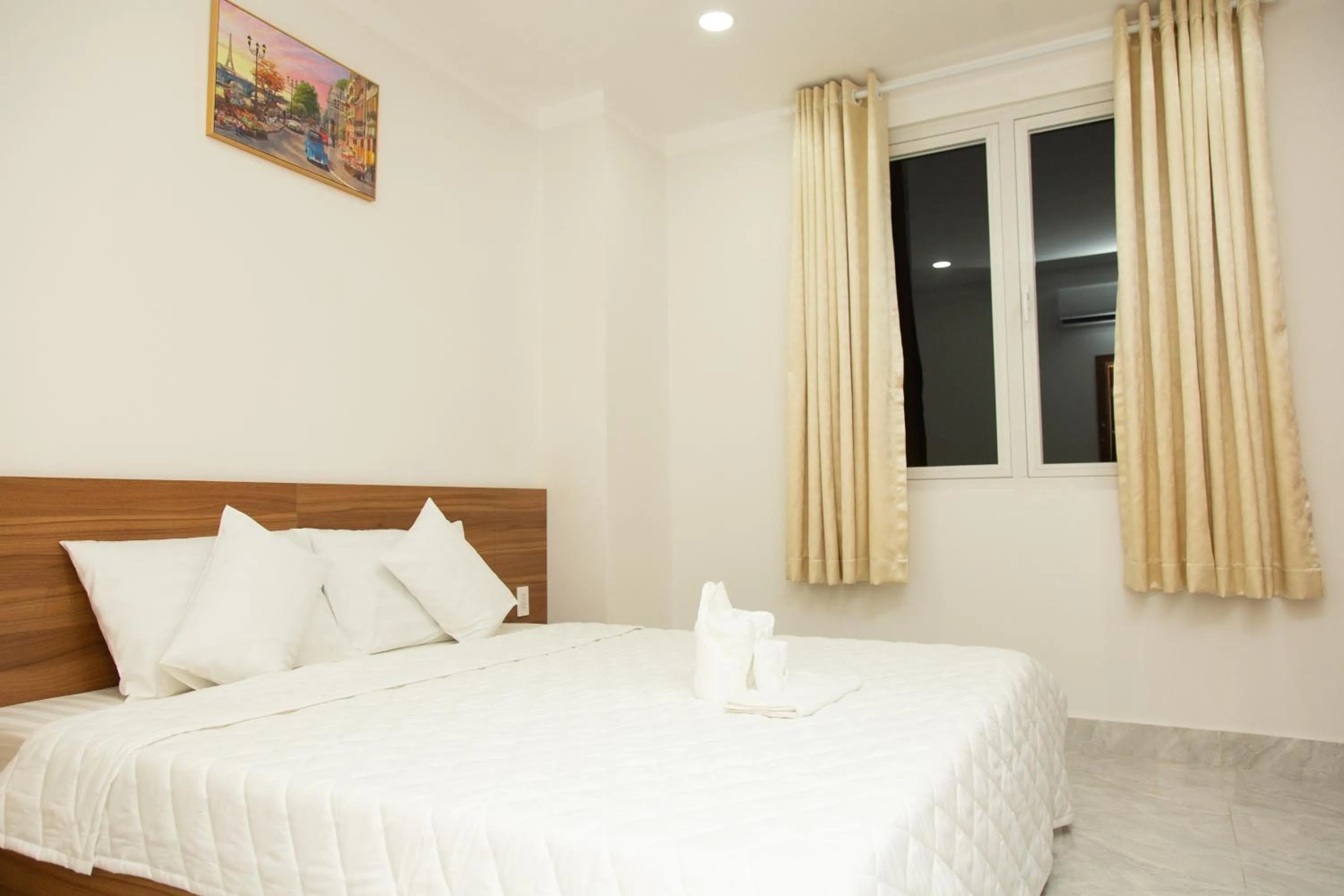 Bed in Thiên Tài Hotel