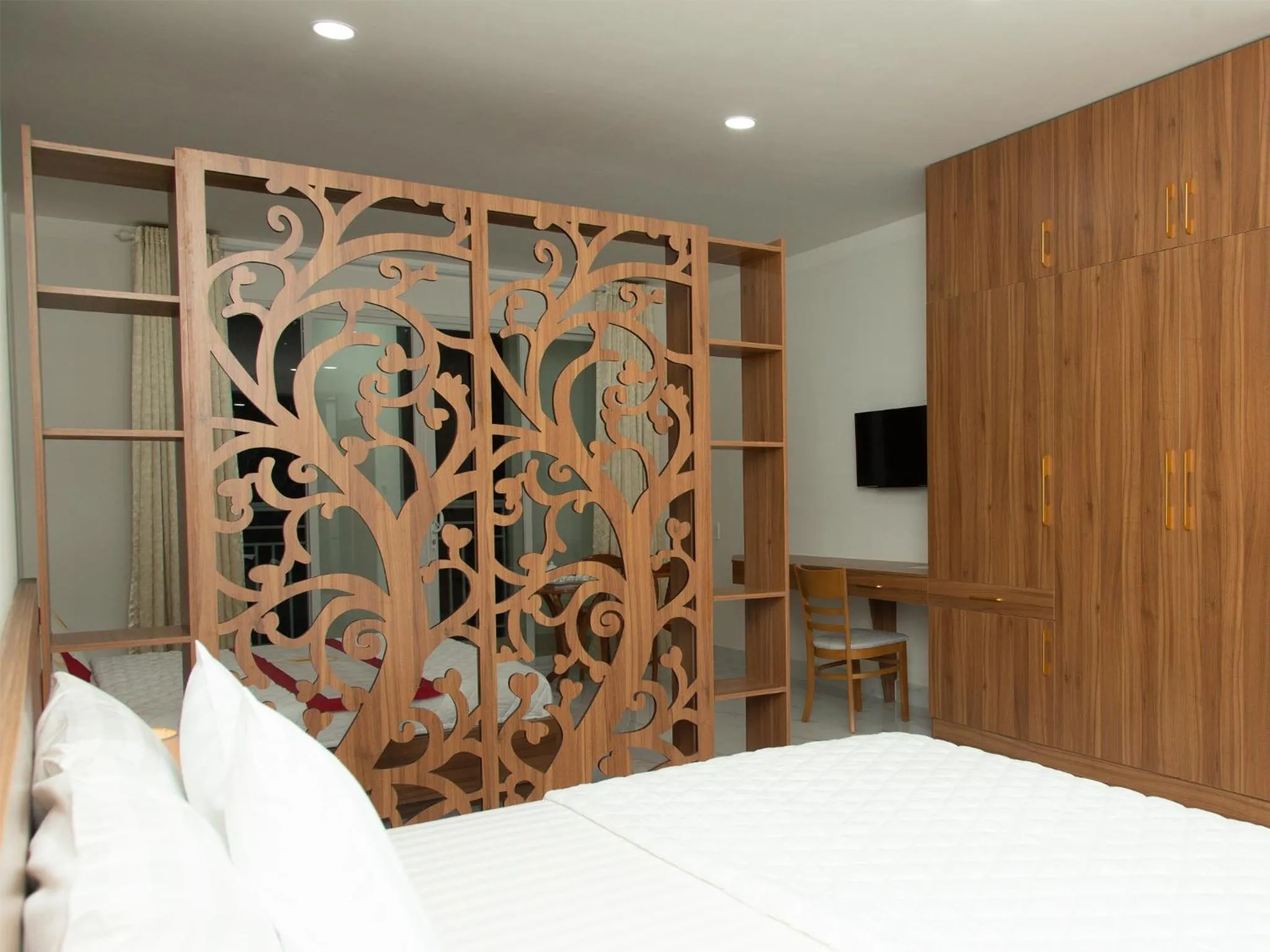 Bed in Thiên Tài Hotel