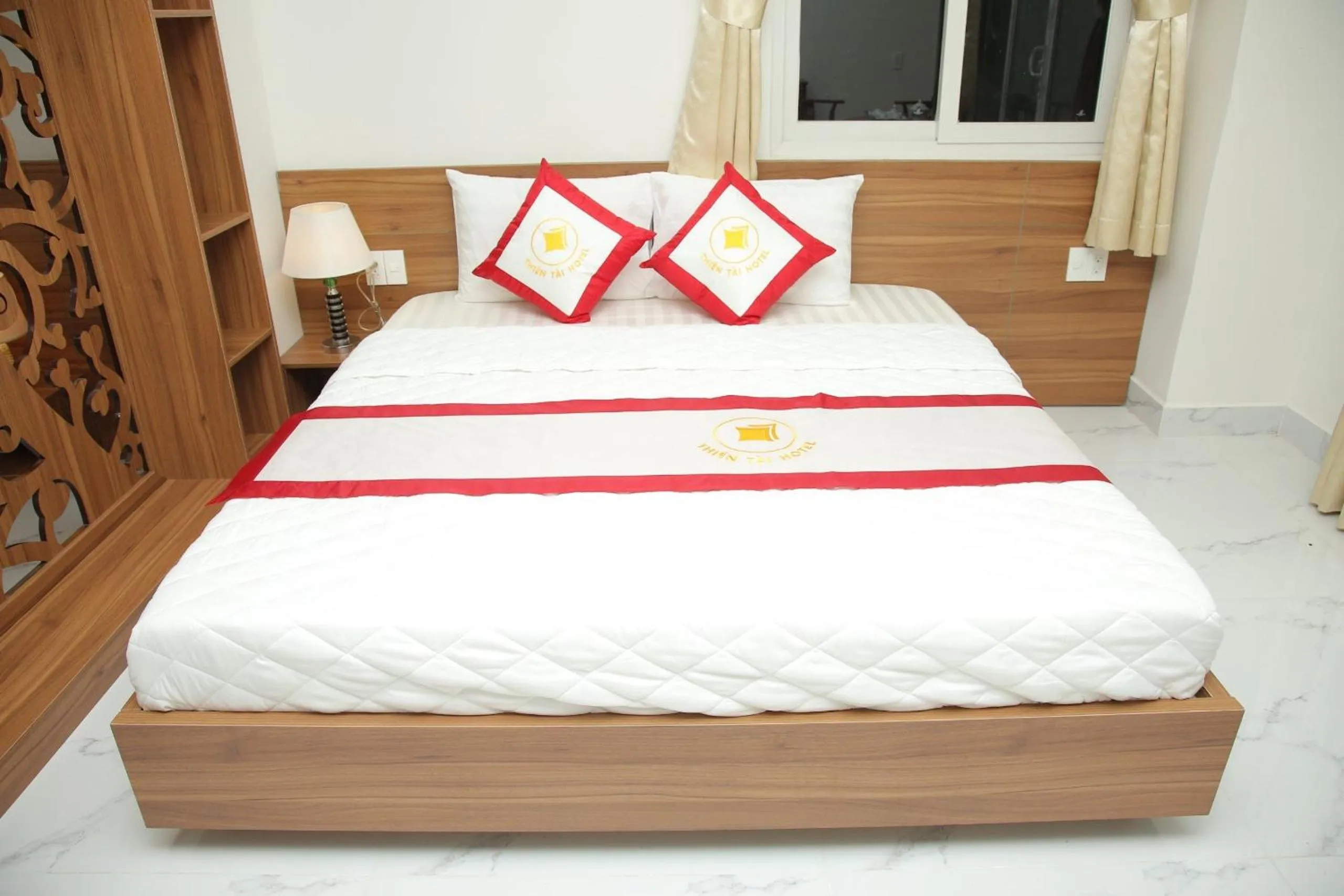 Bed in Thiên Tài Hotel