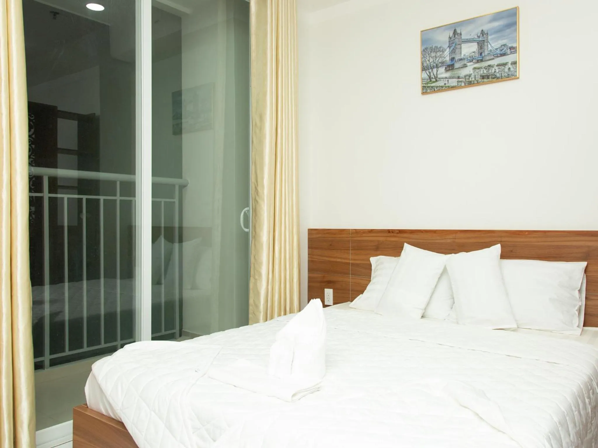 Bed in Thiên Tài Hotel