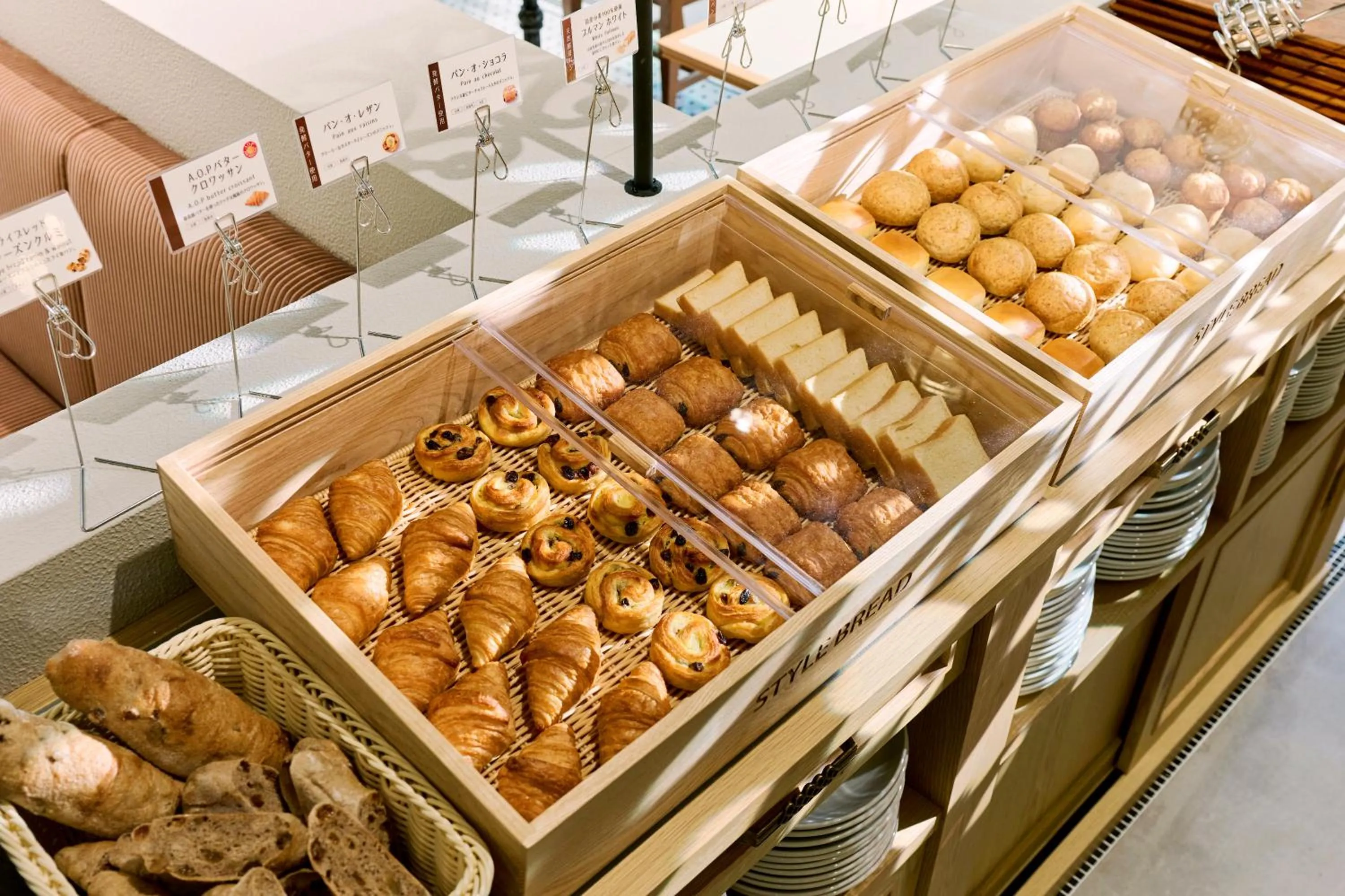 Buffet breakfast in The Royal Park Hotel Ginza 6-Chome