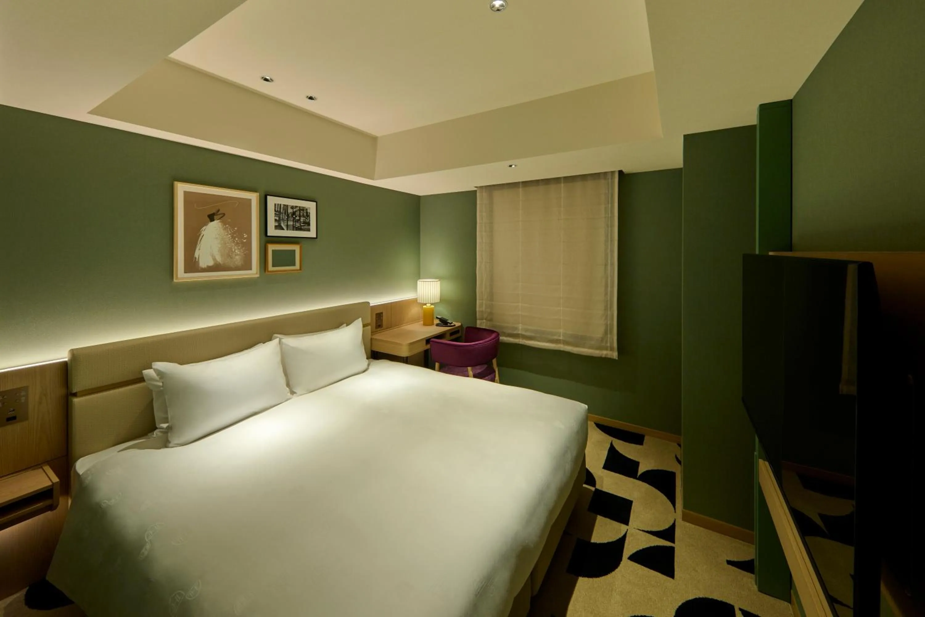 Photo of the whole room, Bed in The Royal Park Hotel Ginza 6-Chome