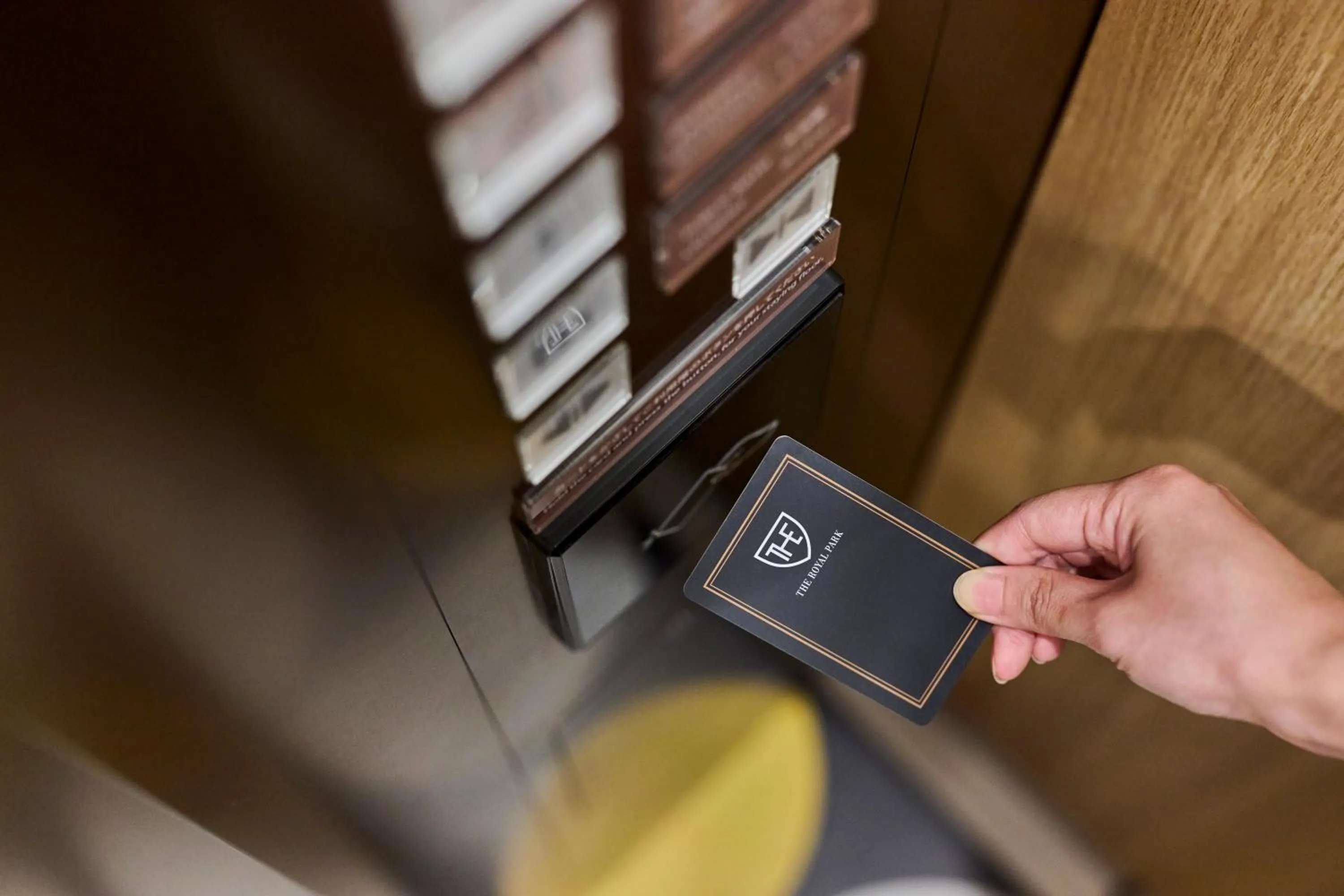 elevator in The Royal Park Hotel Ginza 6-Chome