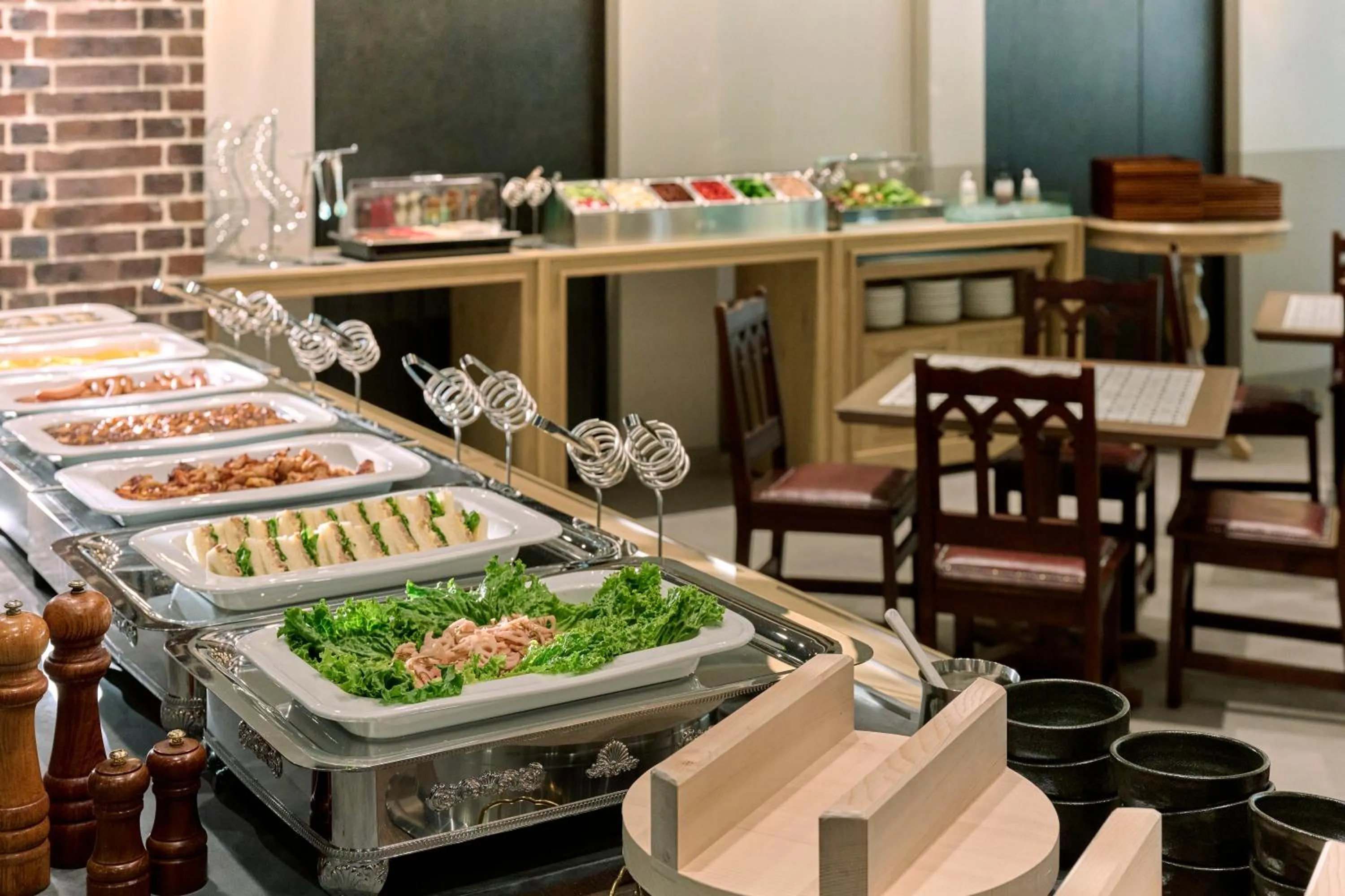Buffet breakfast in The Royal Park Hotel Ginza 6-Chome