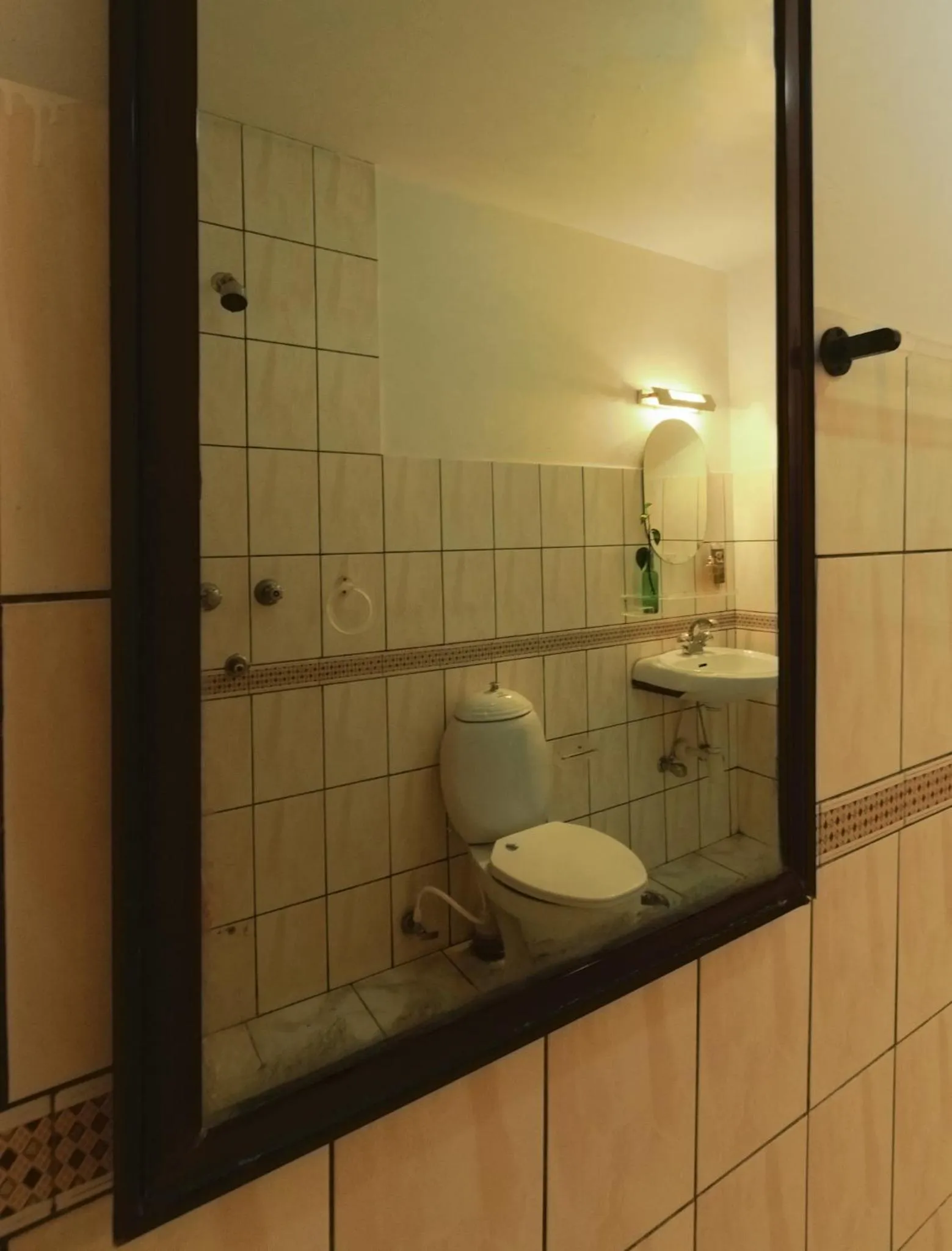 Shower in Vagabond Guest House