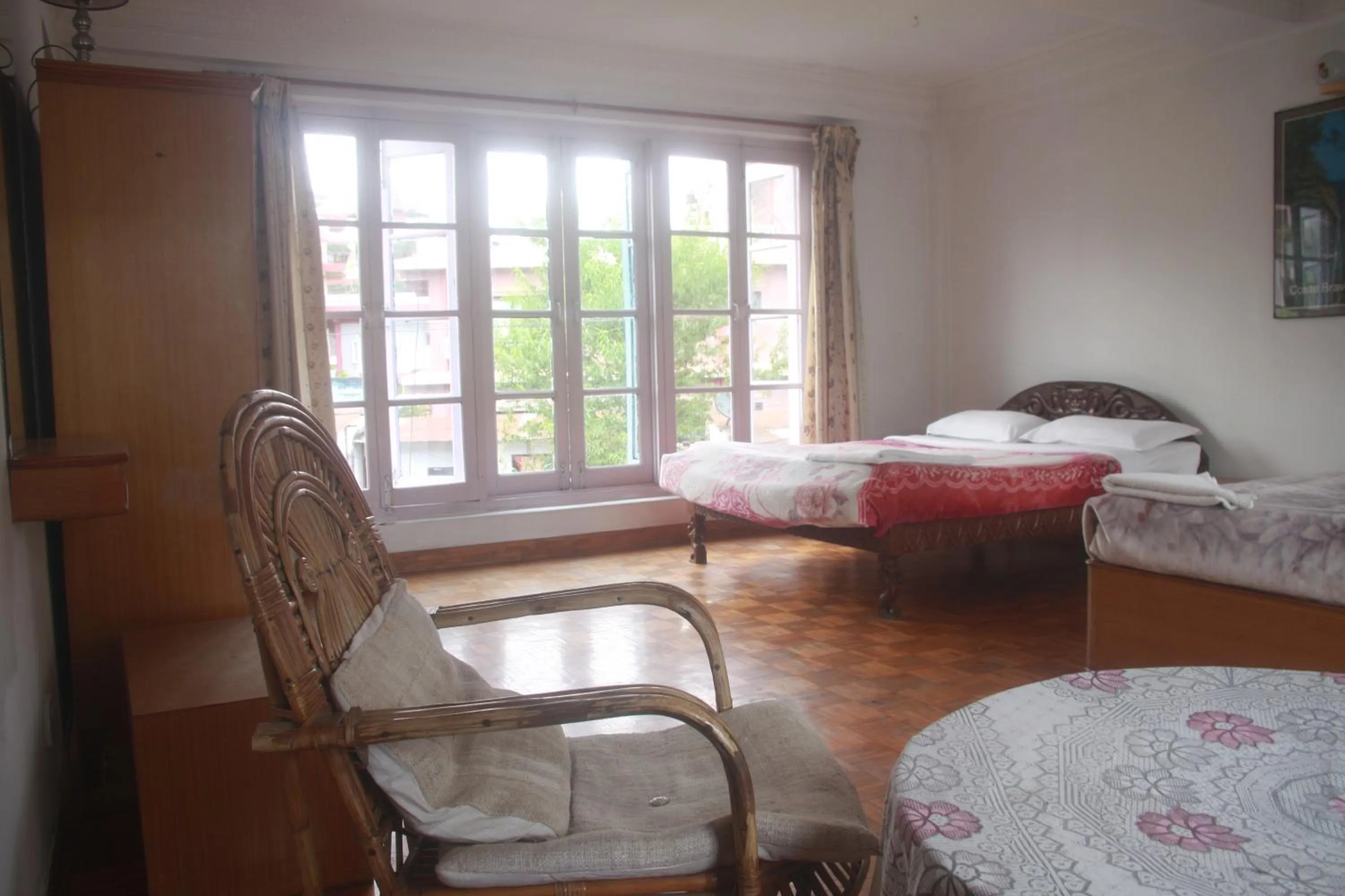 Bed in Vagabond Guest House