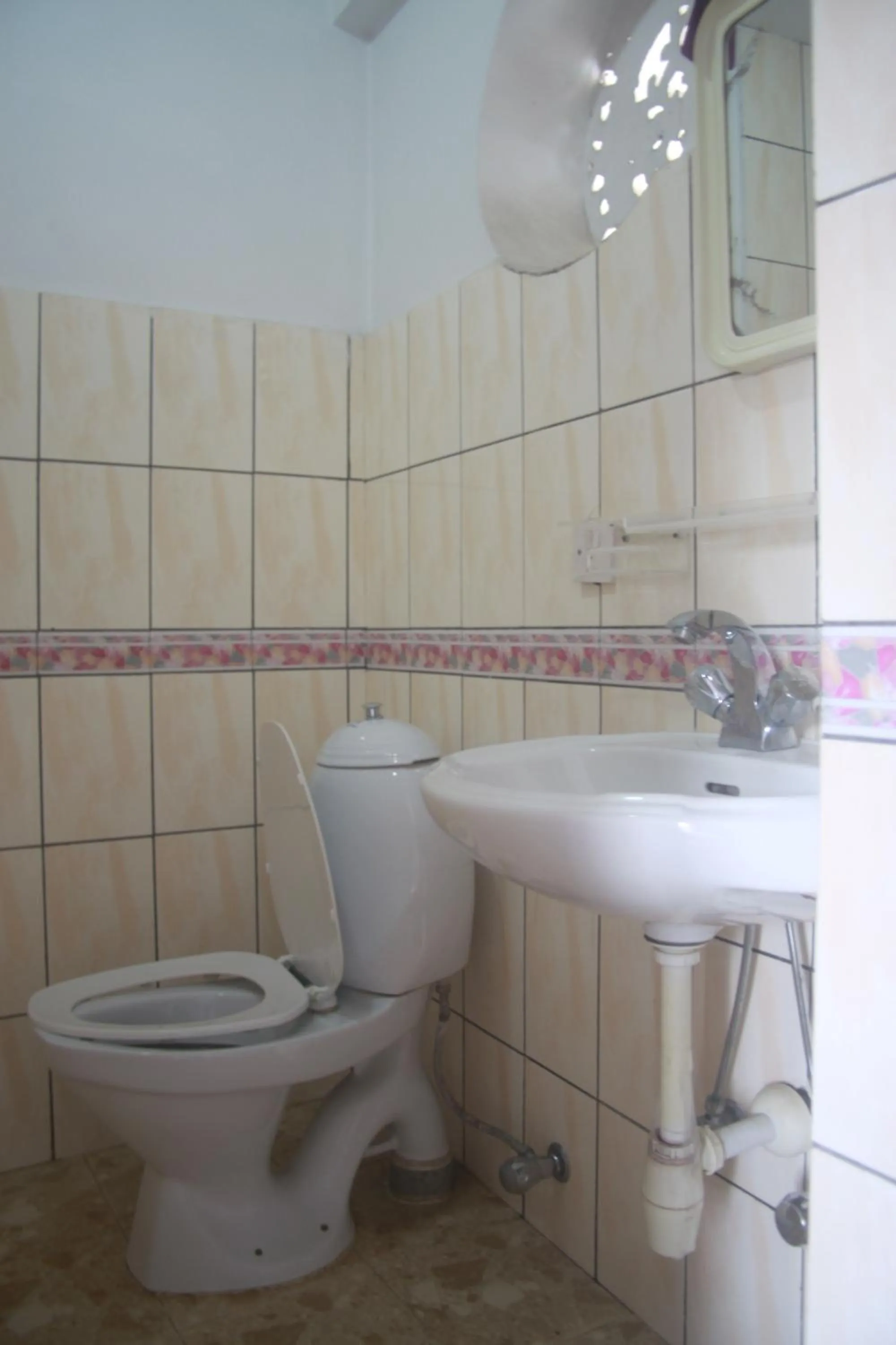 Toilet in Vagabond Guest House