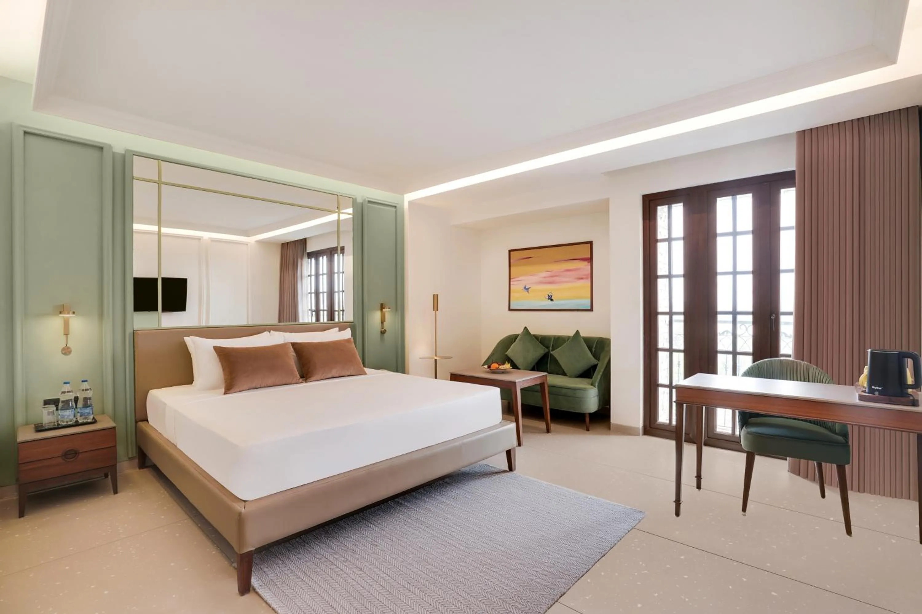 Photo of the whole room, Bed in Lemon Tree Hotel, Rajkot