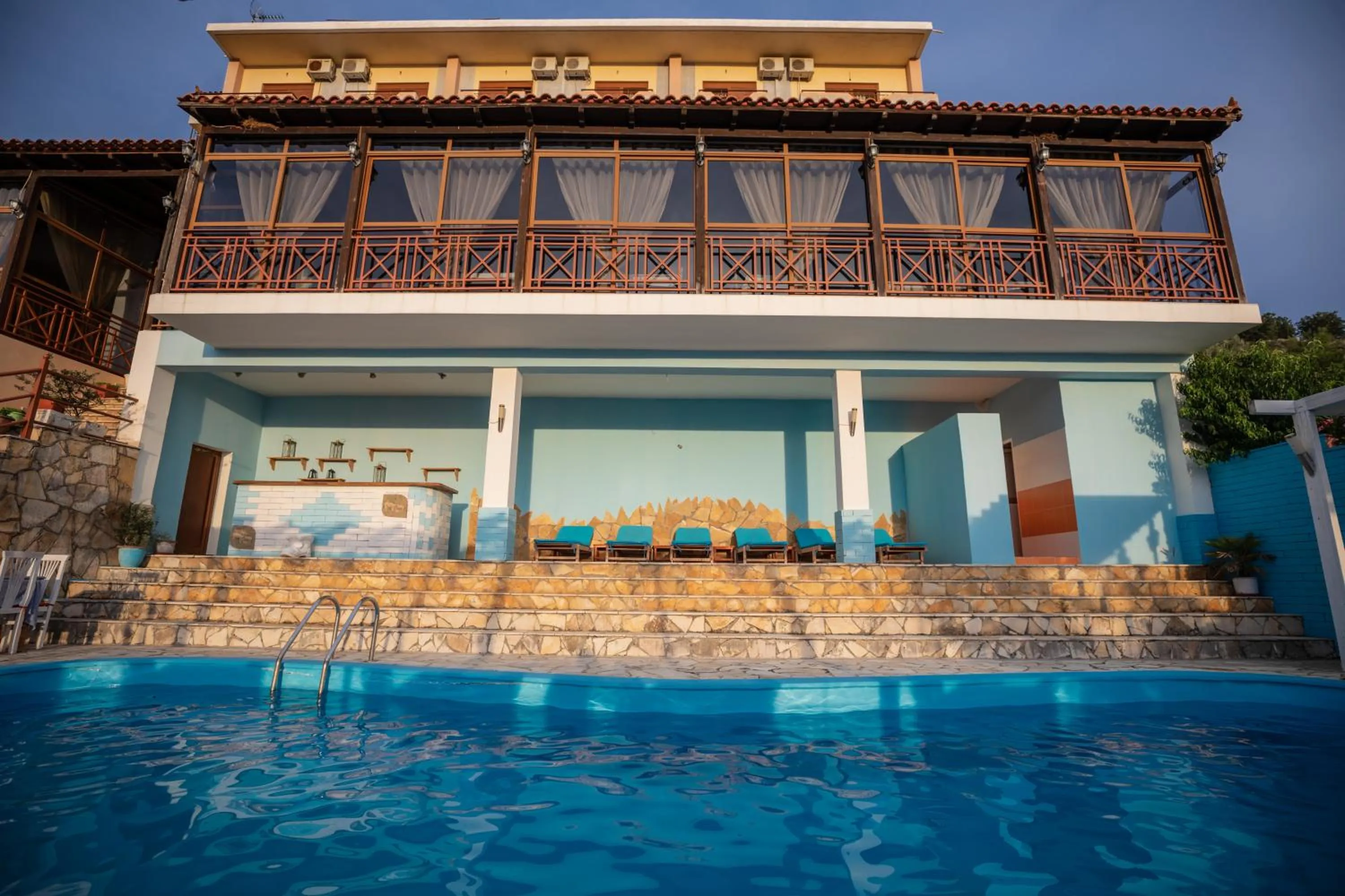 Swimming pool in Hotel Panorama