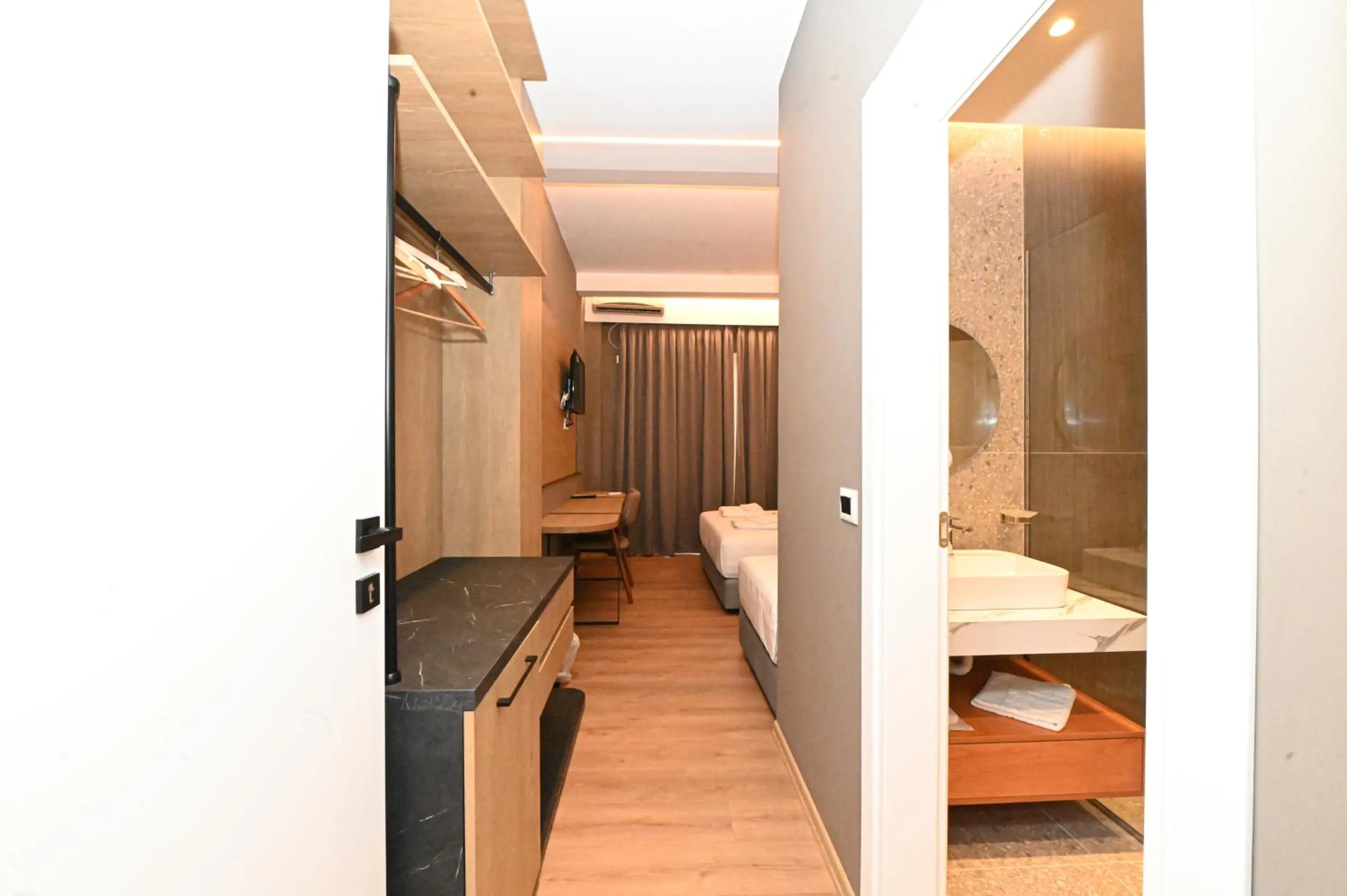 Bed in Hotel Panorama