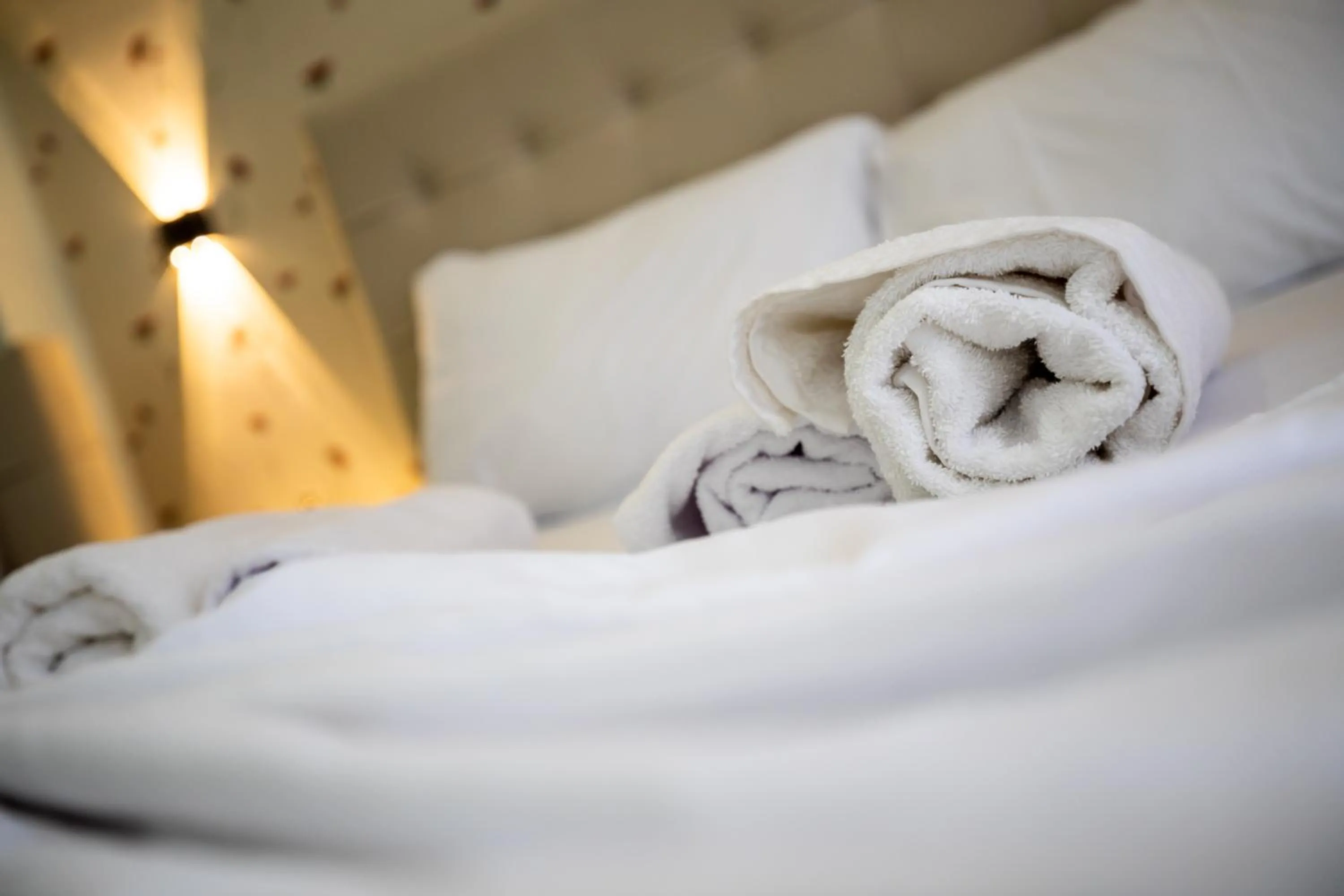 Bed in Hotel Panorama