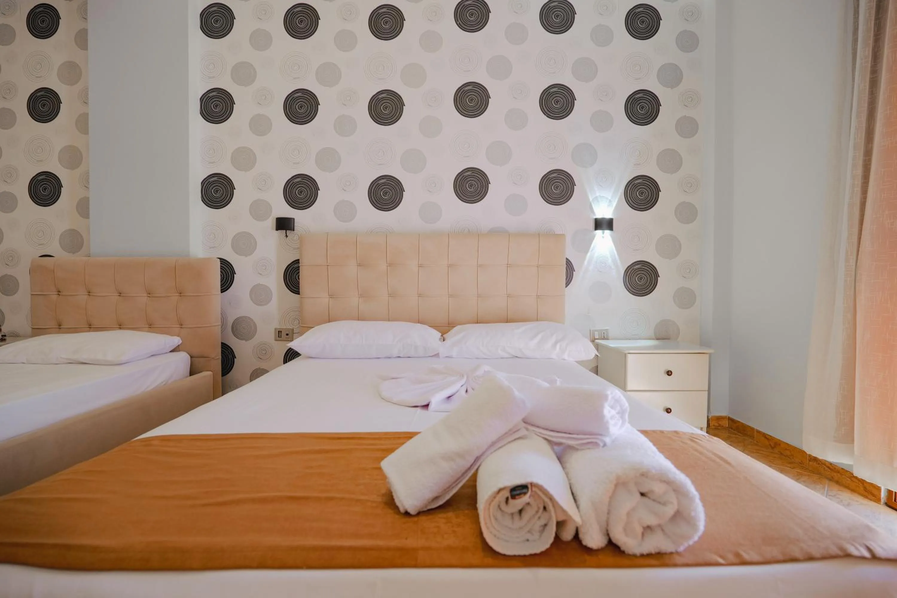 Bedroom, Bed in Hotel Panorama