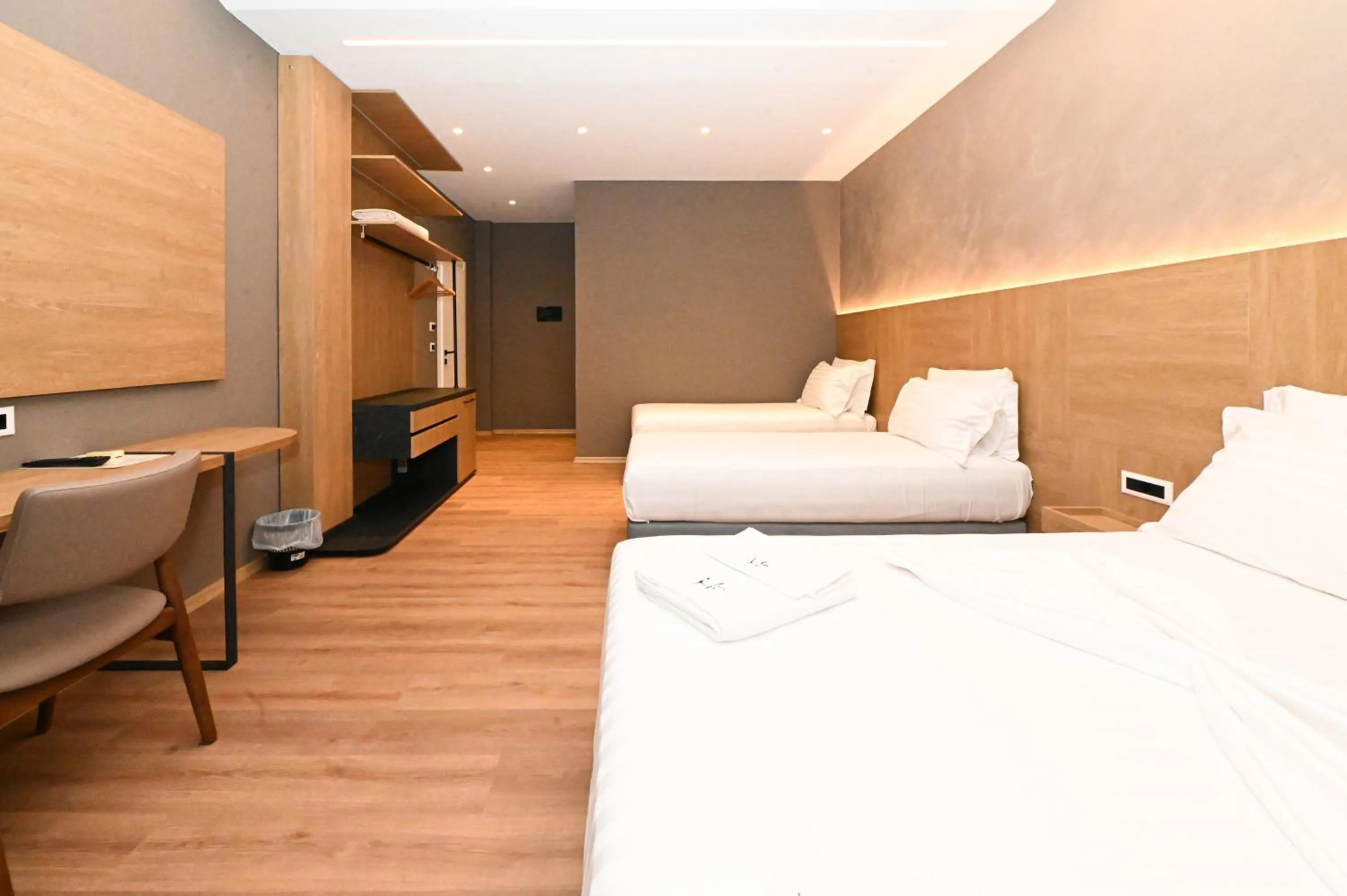 Bed in Hotel Panorama