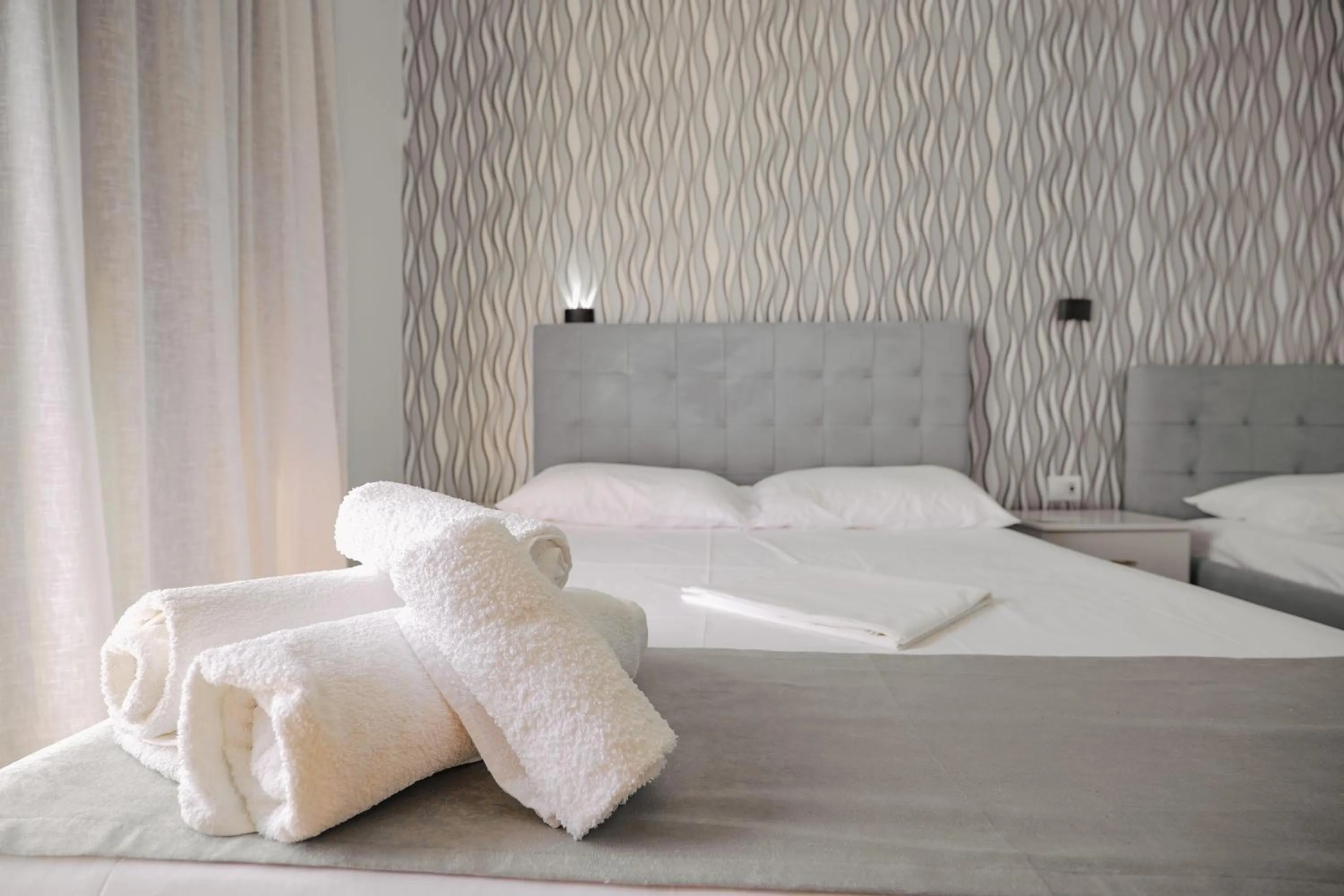 Bedroom, Bed in Hotel Panorama