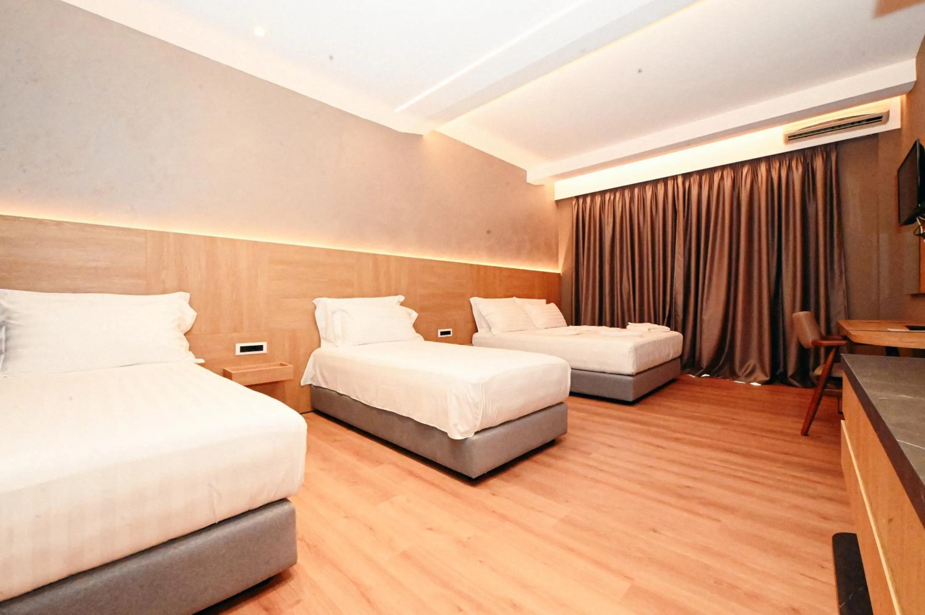 Bed in Hotel Panorama