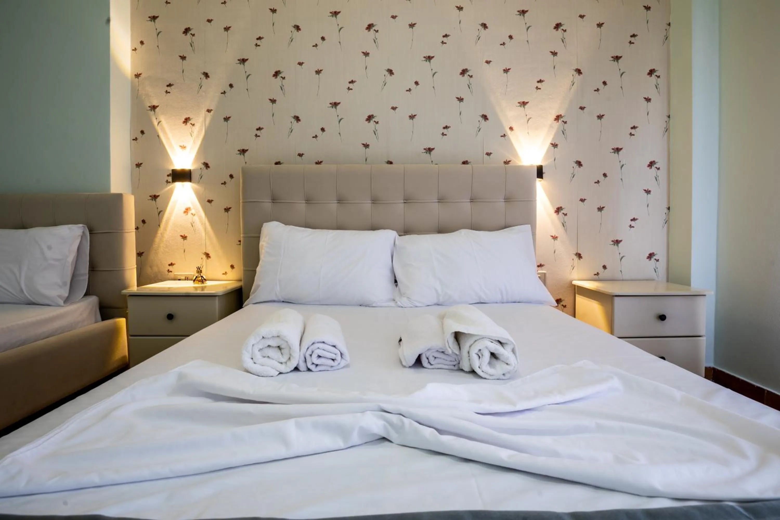 Bedroom, Bed in Hotel Panorama