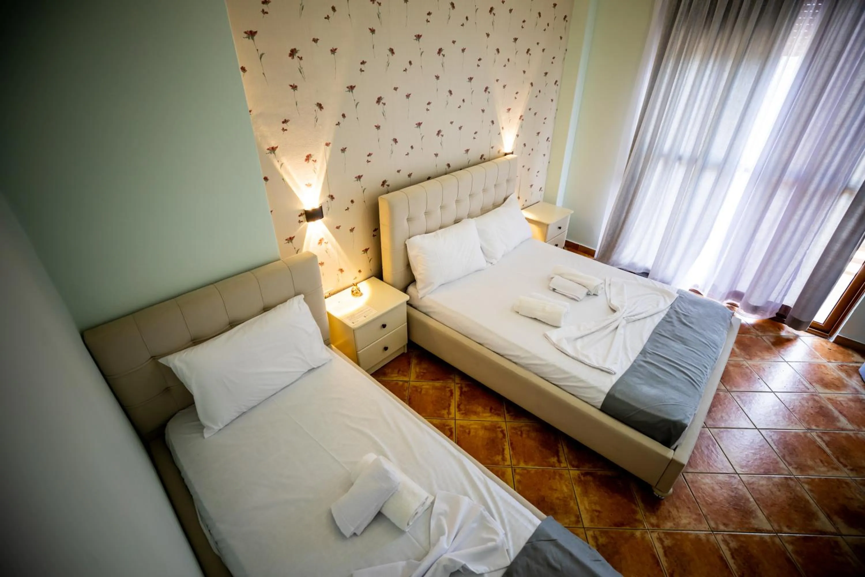 Bedroom, Bed in Hotel Panorama